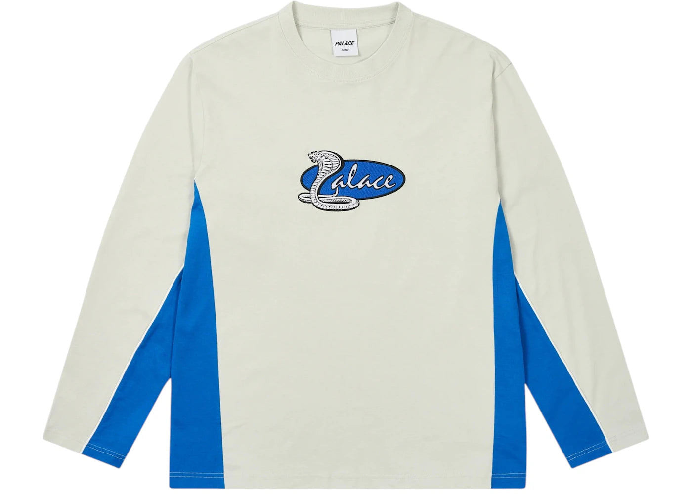 Palace Cobra Longsleeve Concrete Grey