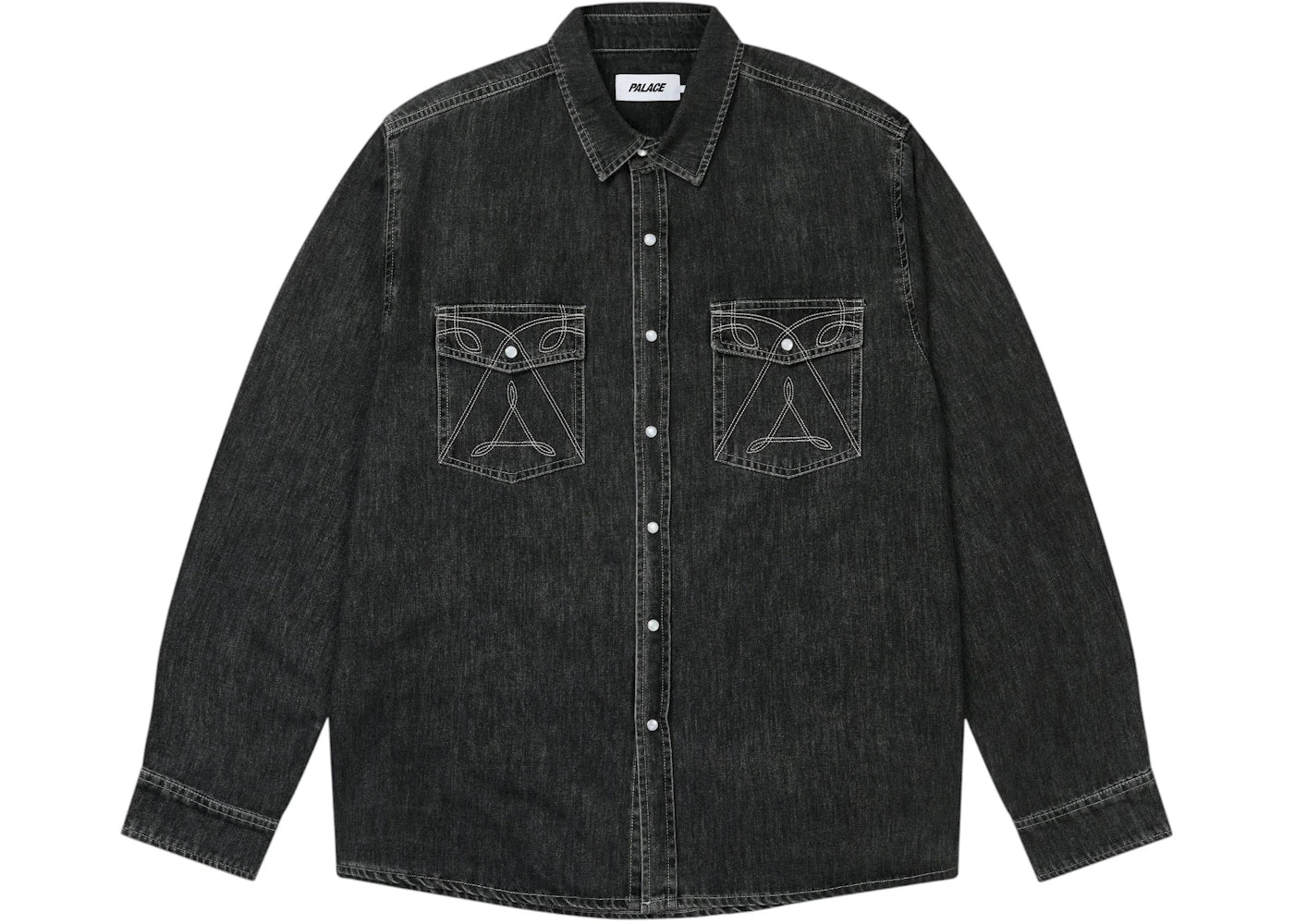 Palace Denim Western Over Shirt Black