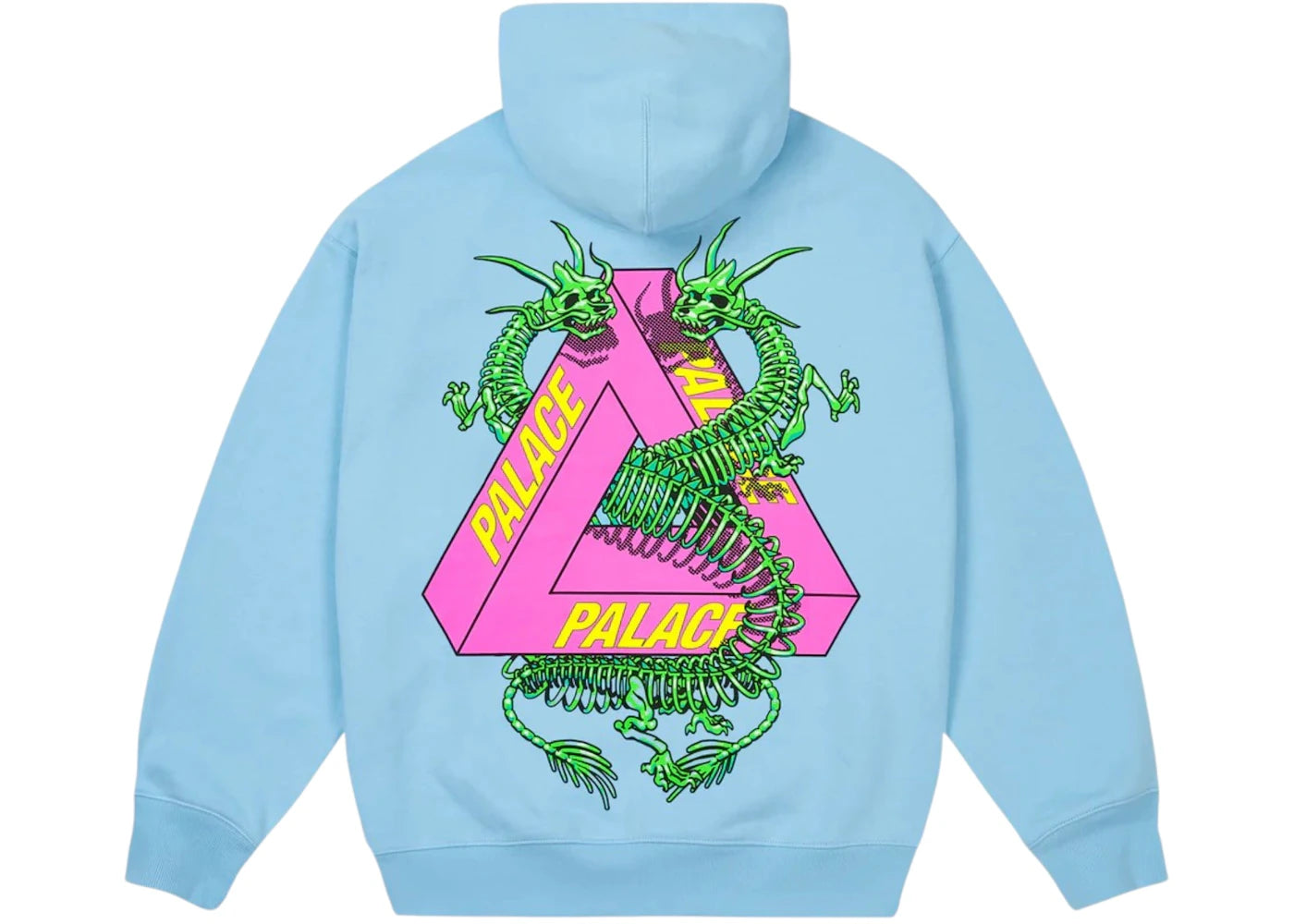 Palace Dragon Bones Tri Hood Skyline Blue