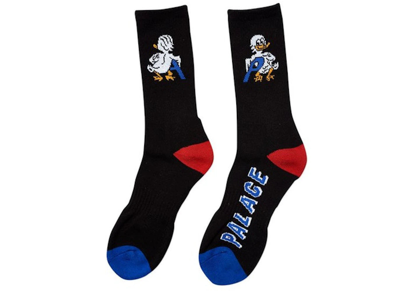 Palace Duck Out Sock Black