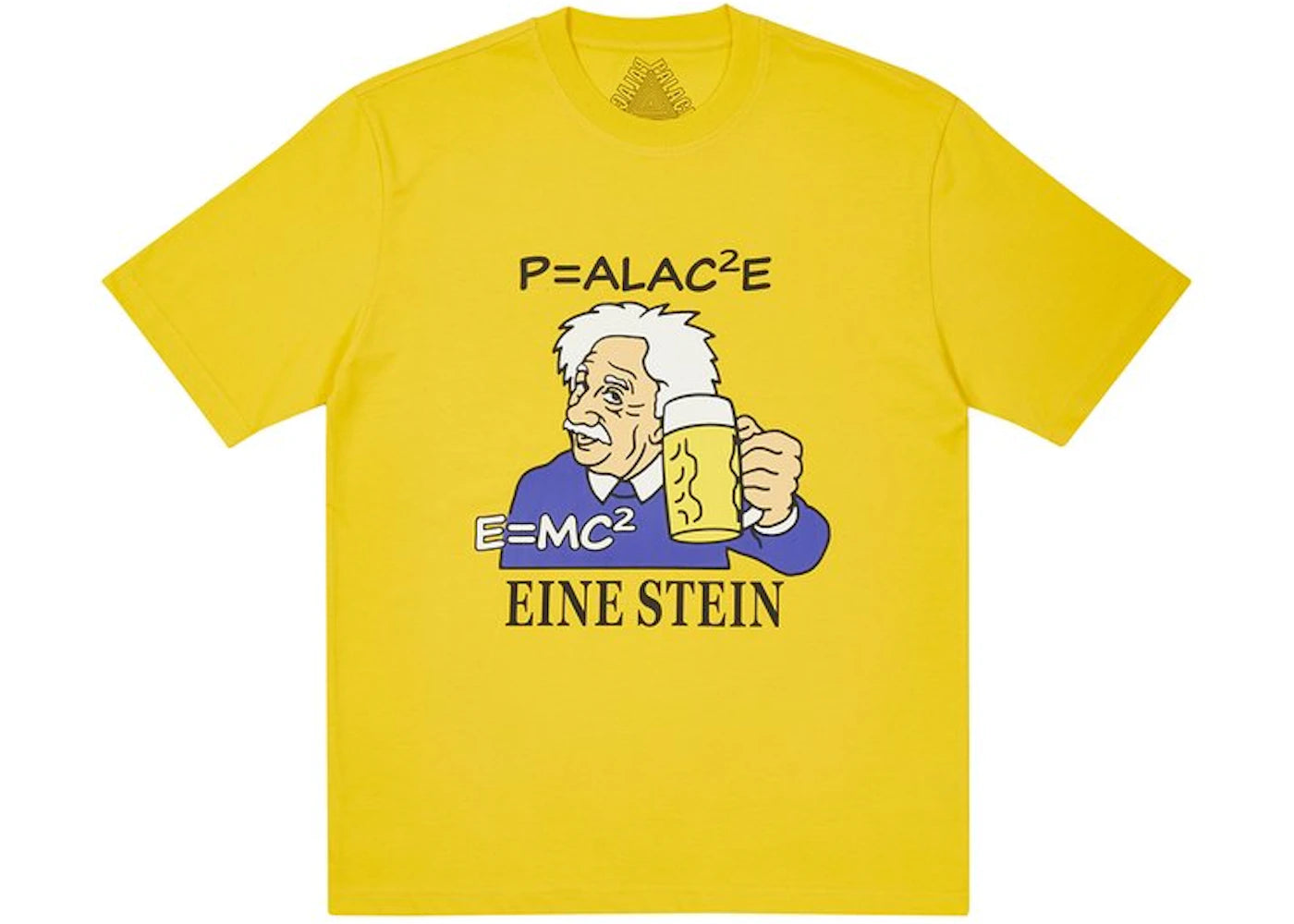 Palace Eine Stein T-shirt Yellow