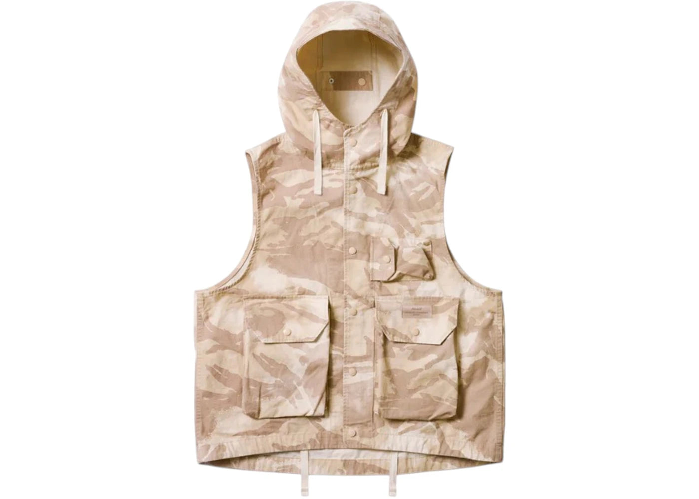Palace Engineered Garments Hooded Ripstop Vest Printed