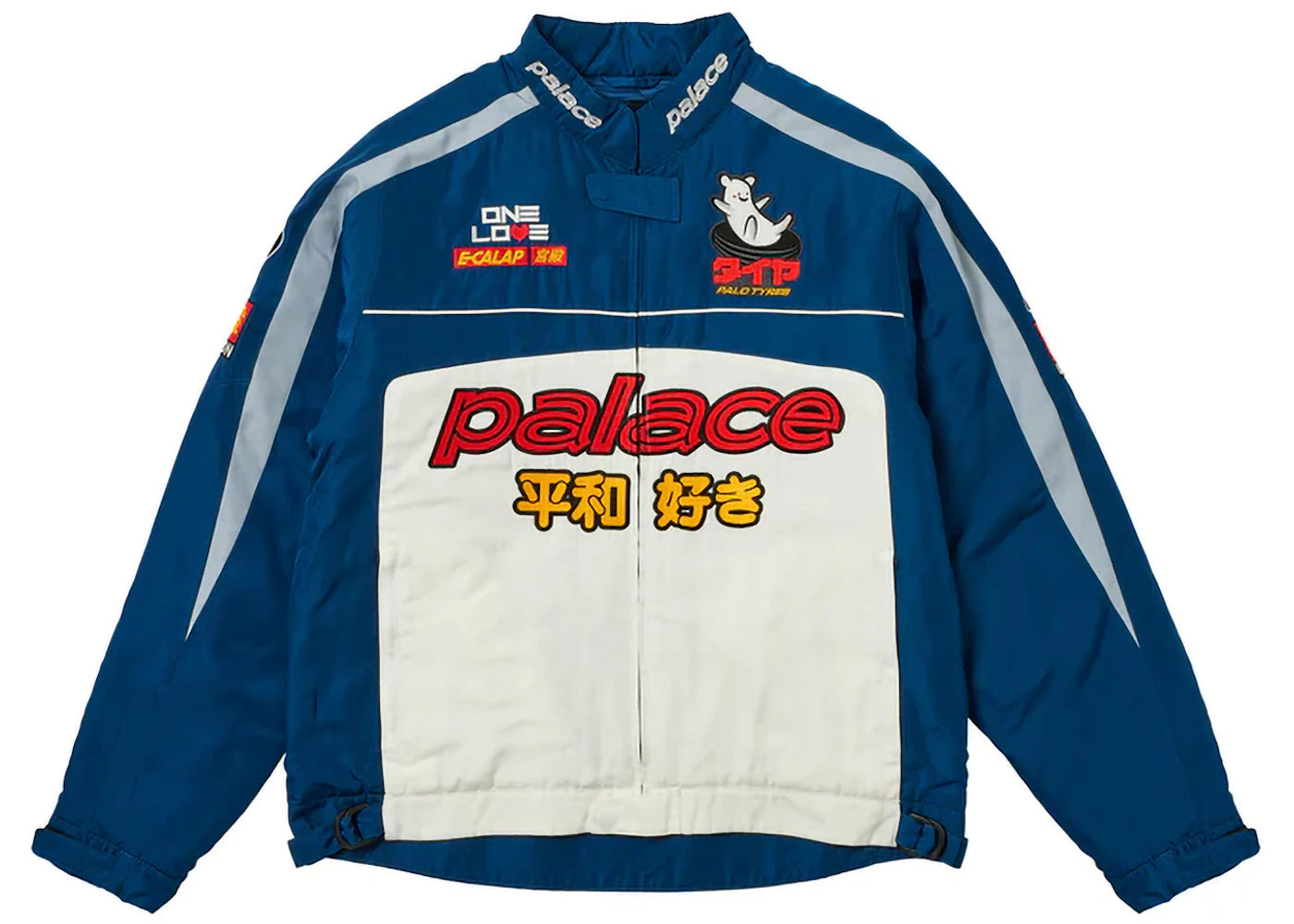 Palace Faster Jacket Navy/White