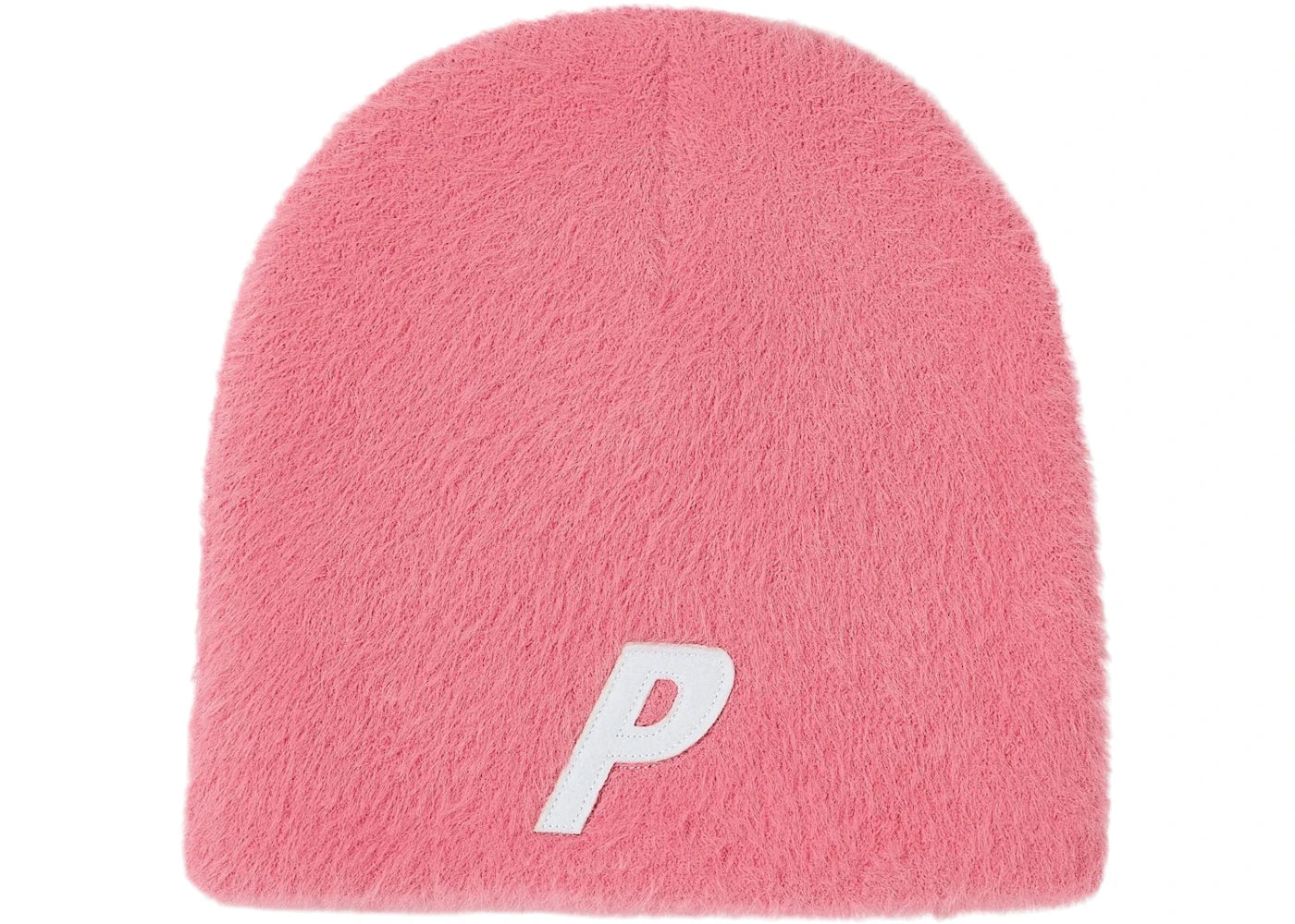 Palace Faux Mohair P Nein Cuff Beanie Posh Pink