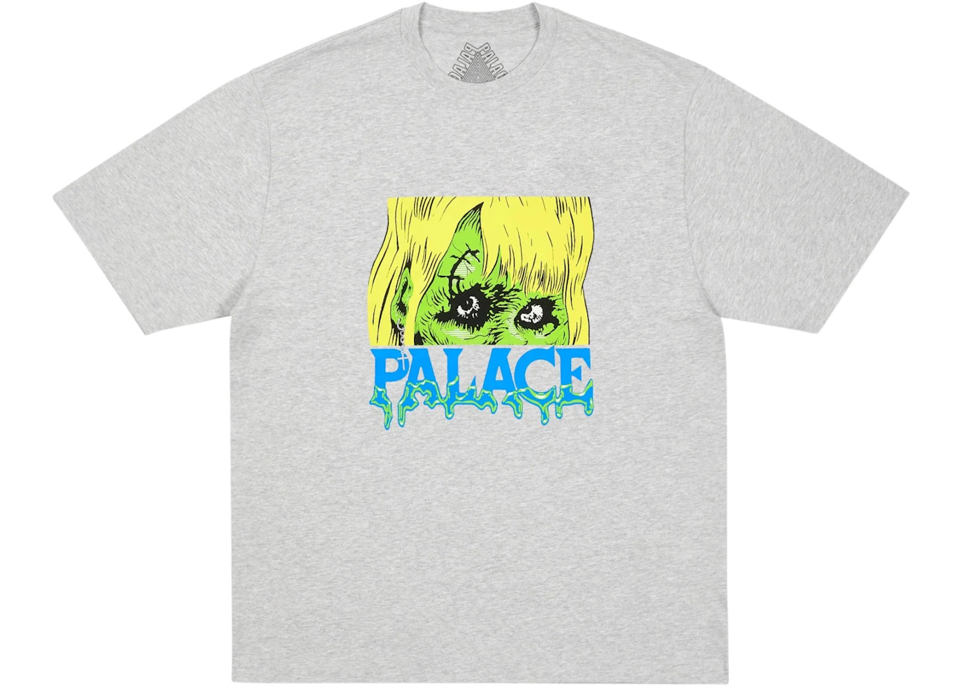 Palace Ghoul T-Shirt Grey Marl
