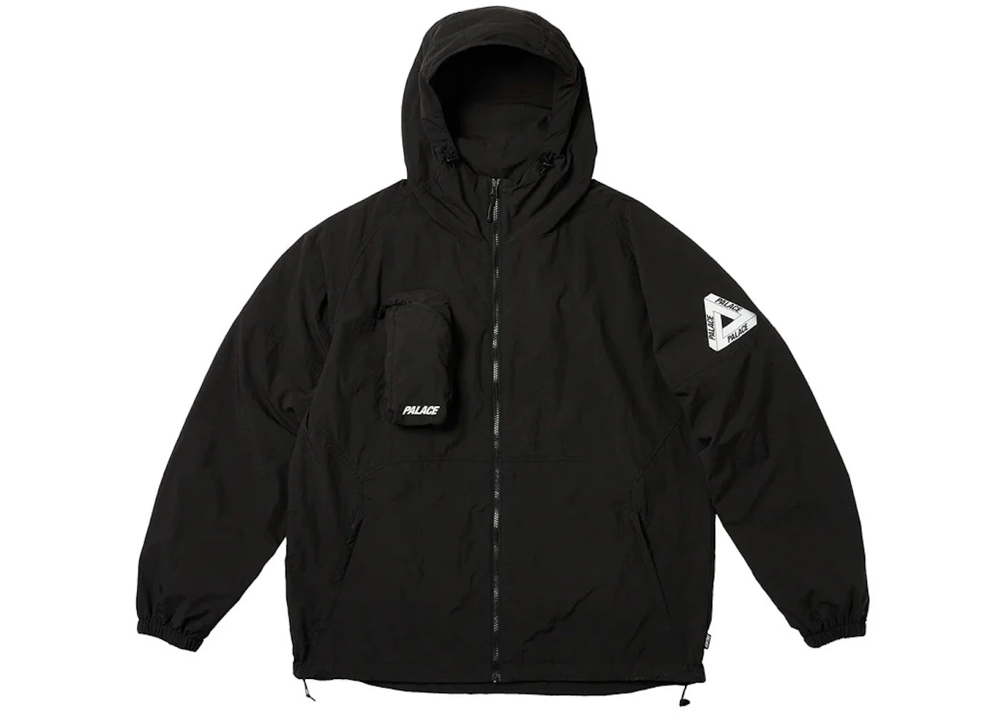 Palace Hooded Sheller Jacket Black