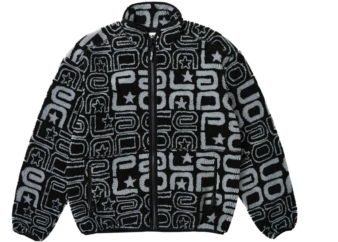 Palace Joyrex Fleece Jacket Black