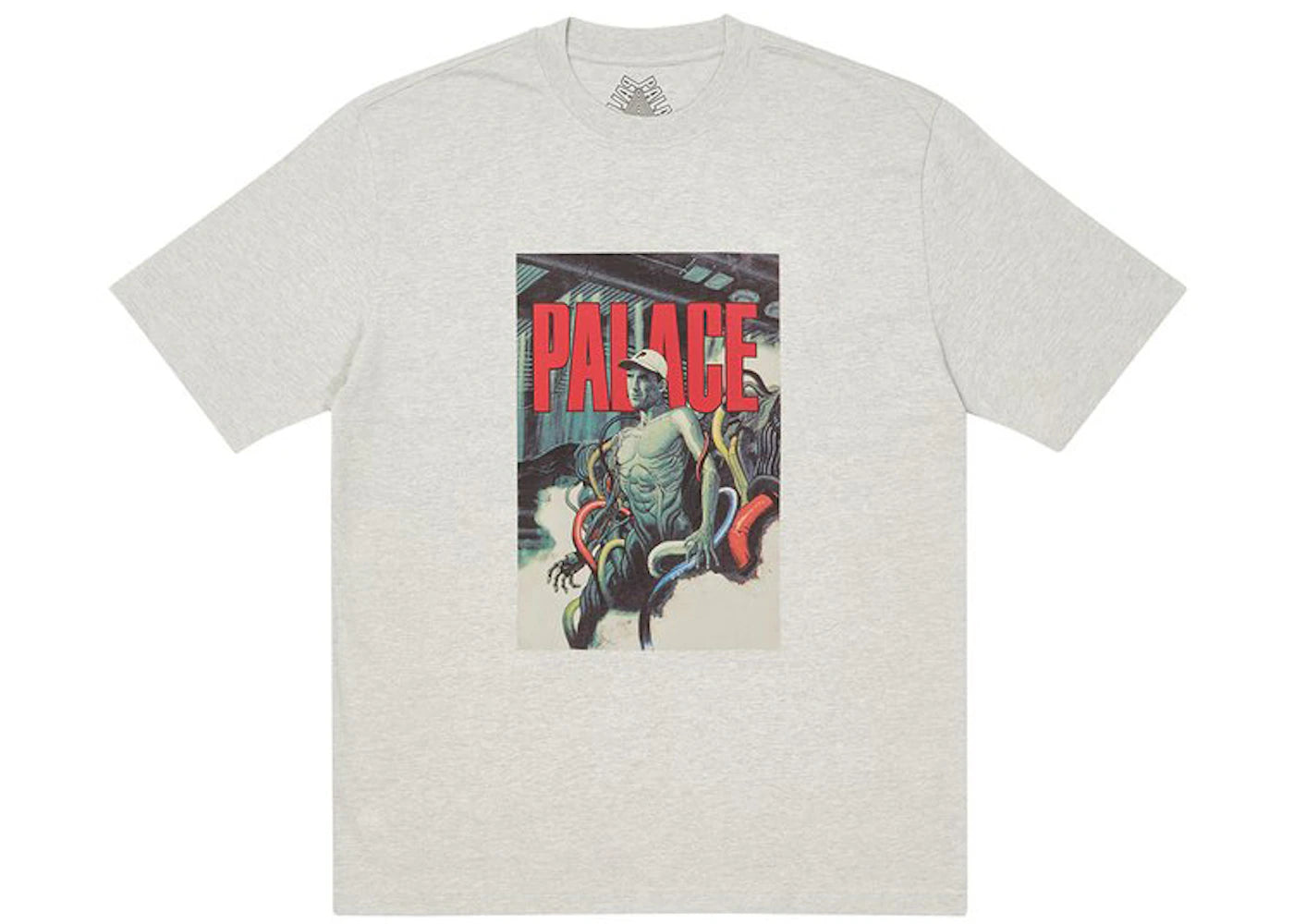 Palace Mangas T-shirt Grey Marl