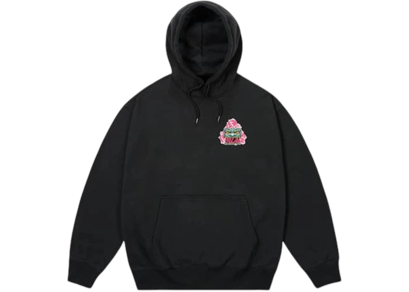 Palace Osaka Exclusive Tri-Ferg Hoodie Black