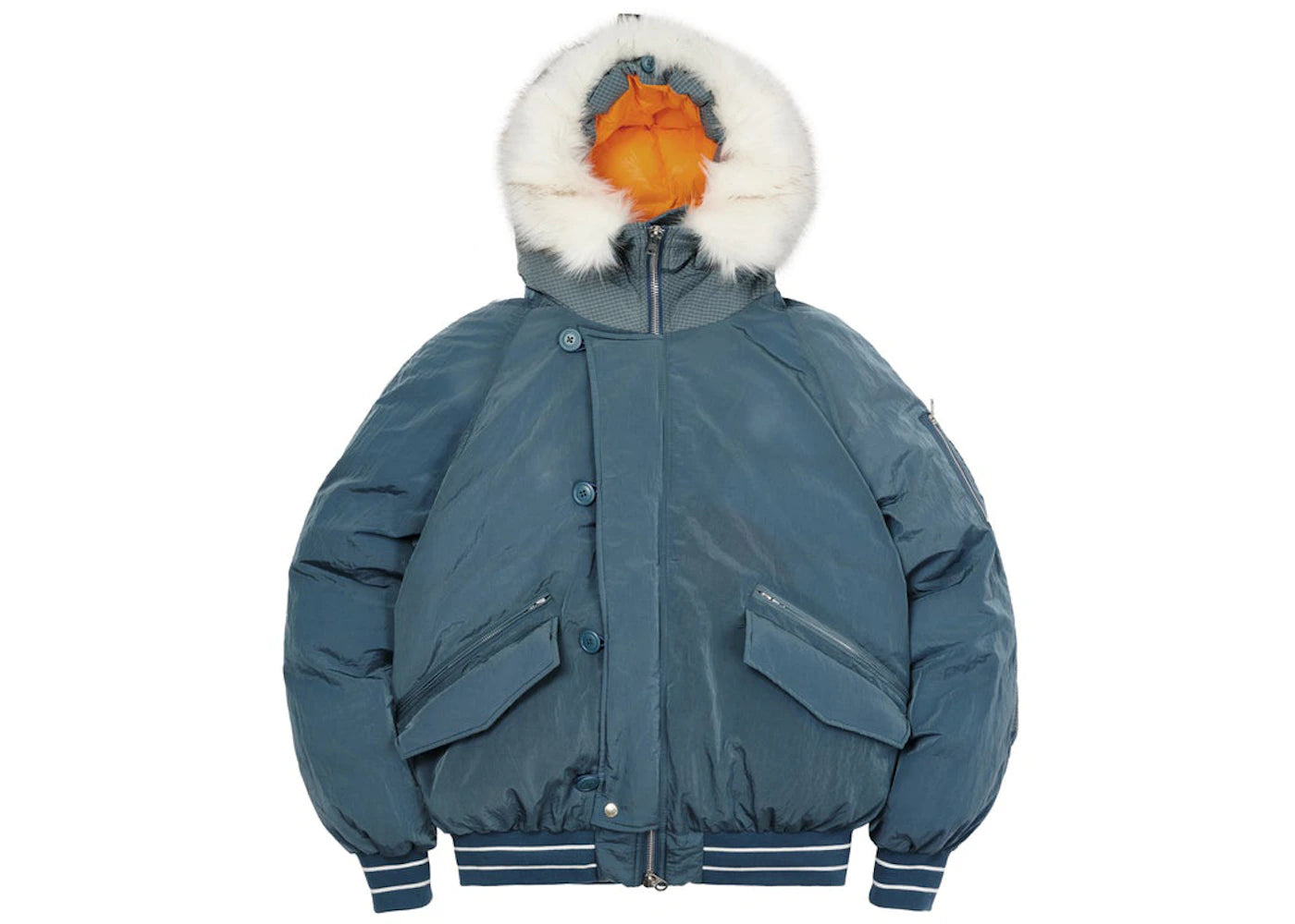 Palace P-2B Short Parka (FW21) Blue