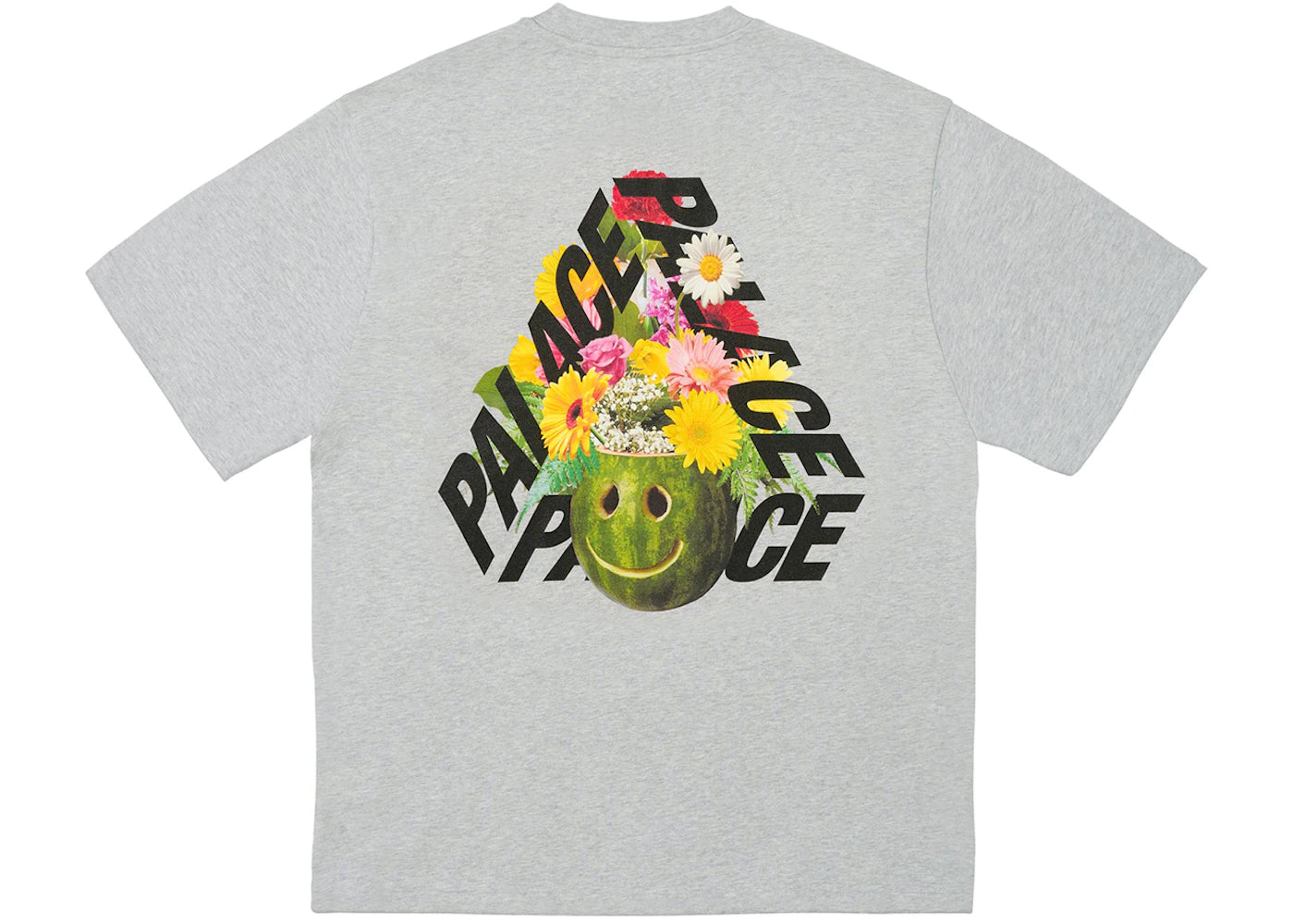 Palace P-3 Punch T-Shirt Grey Marl