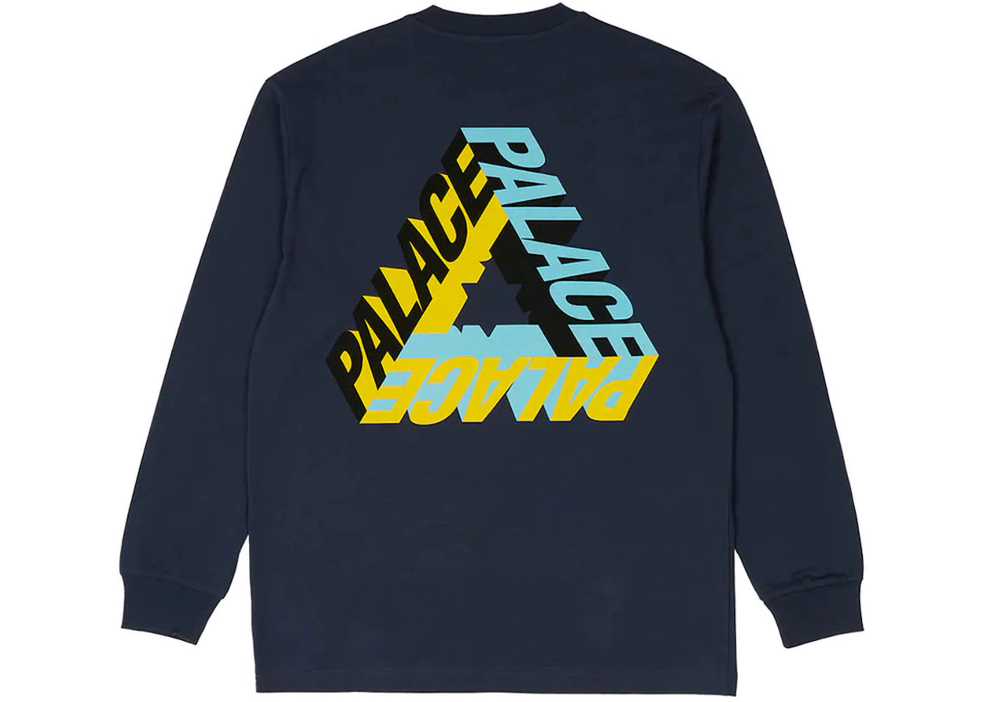 Palace P-3D Longsleeve (FW23) Navy