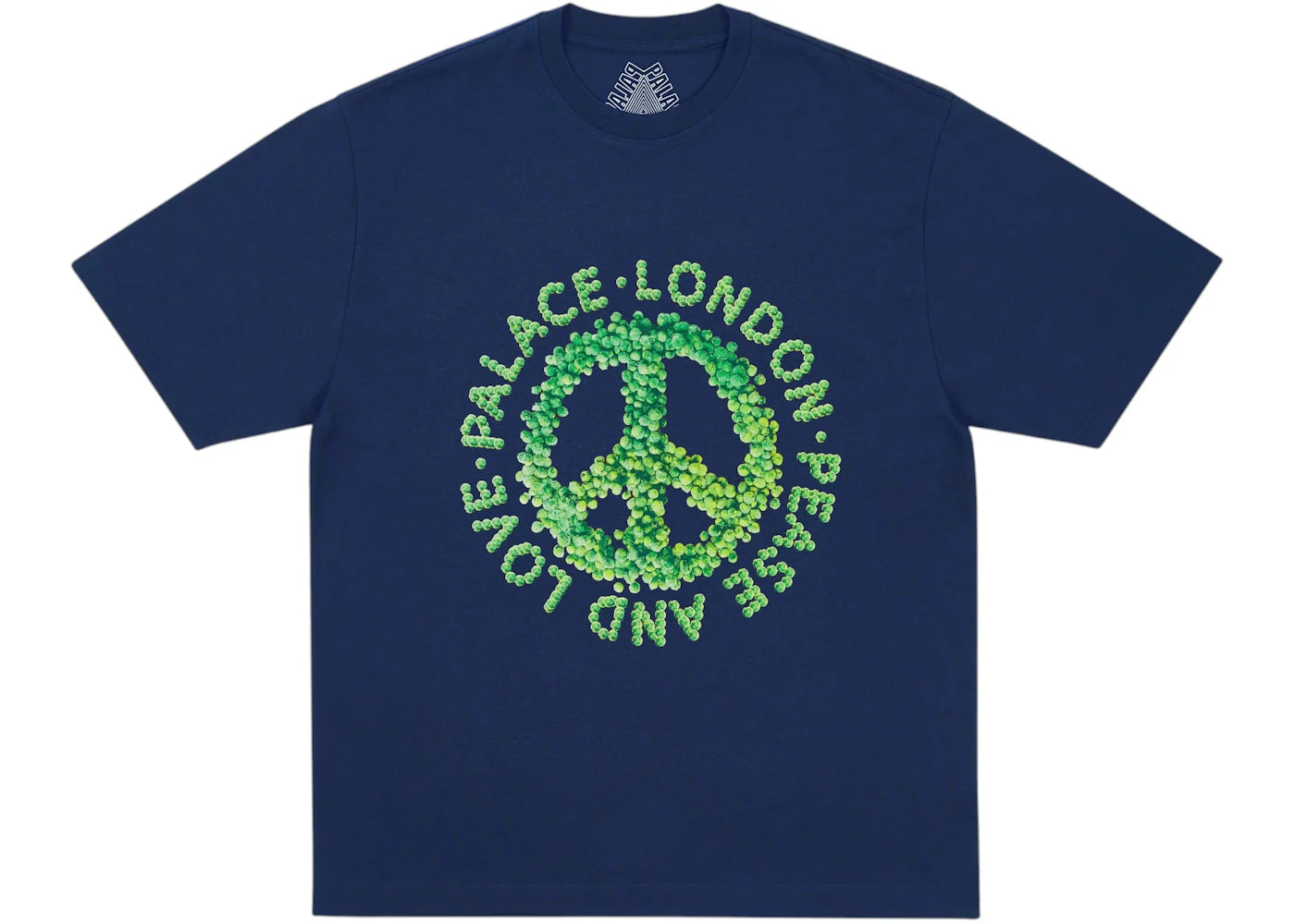 Palace Pease And Love T-Shirt Navy