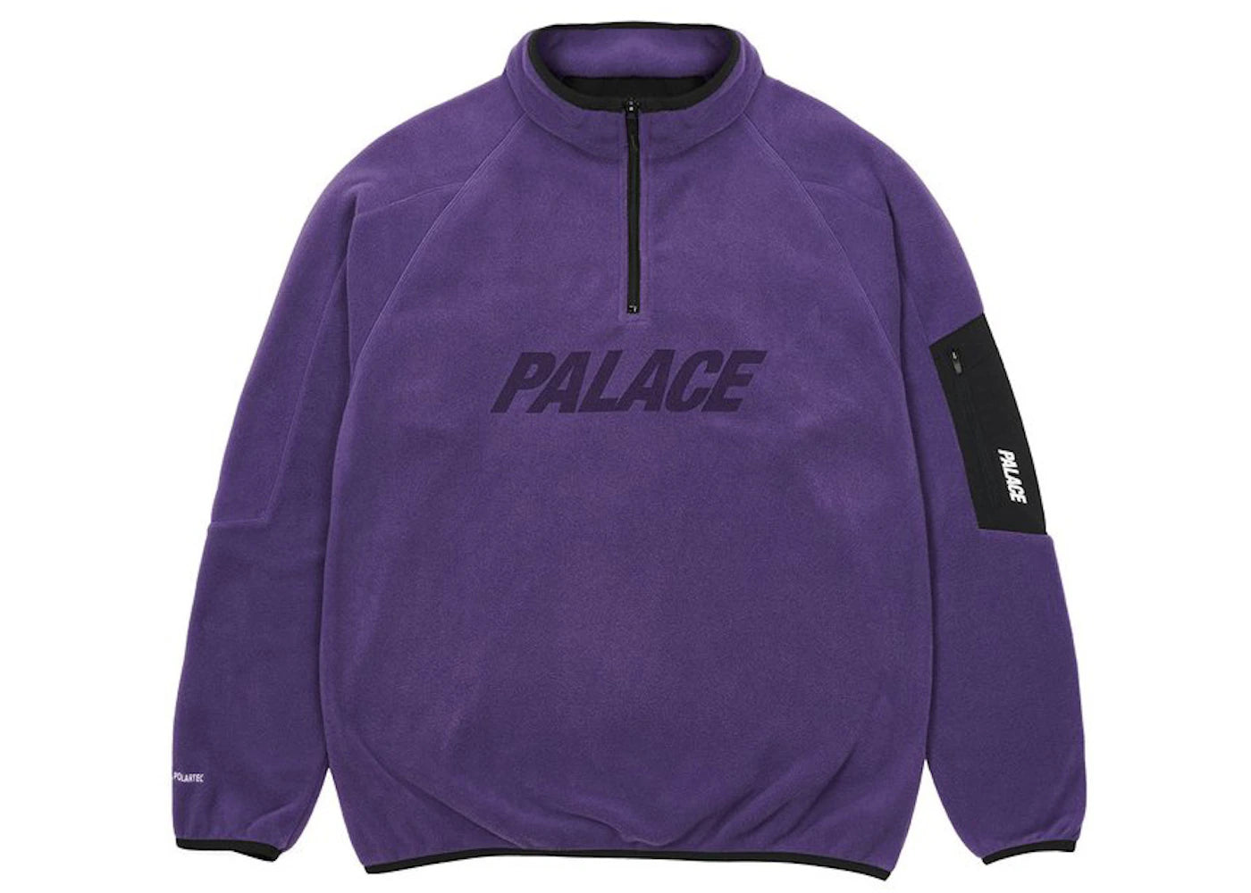 Palace Polartec 1/4 Zip Purple