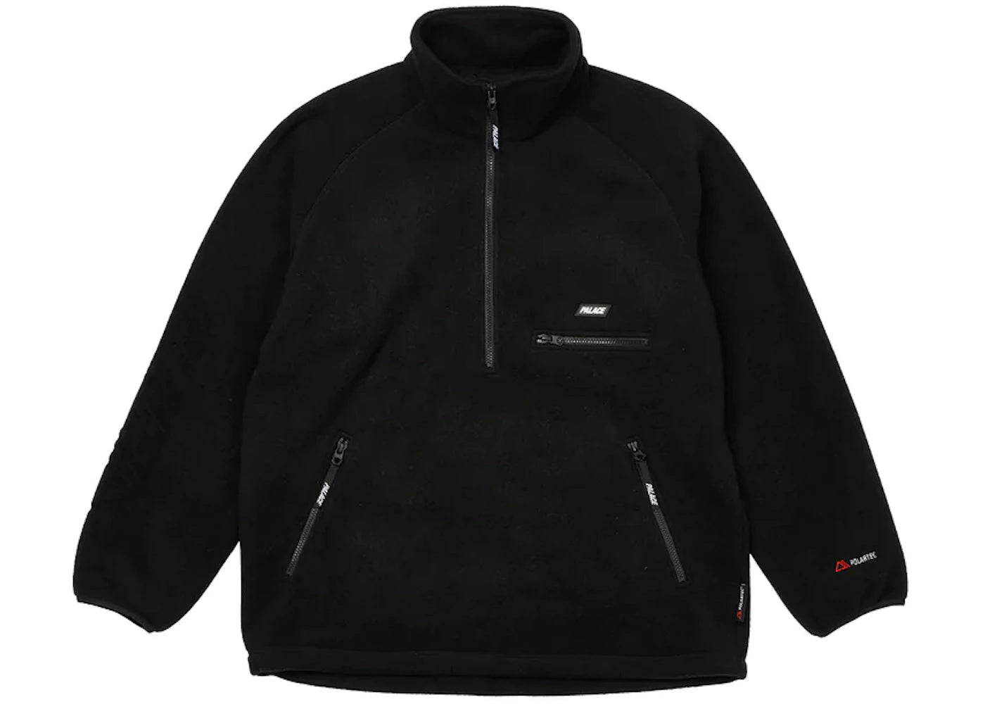 Palace Polartec Lazer Outer 1/2 Zip Black