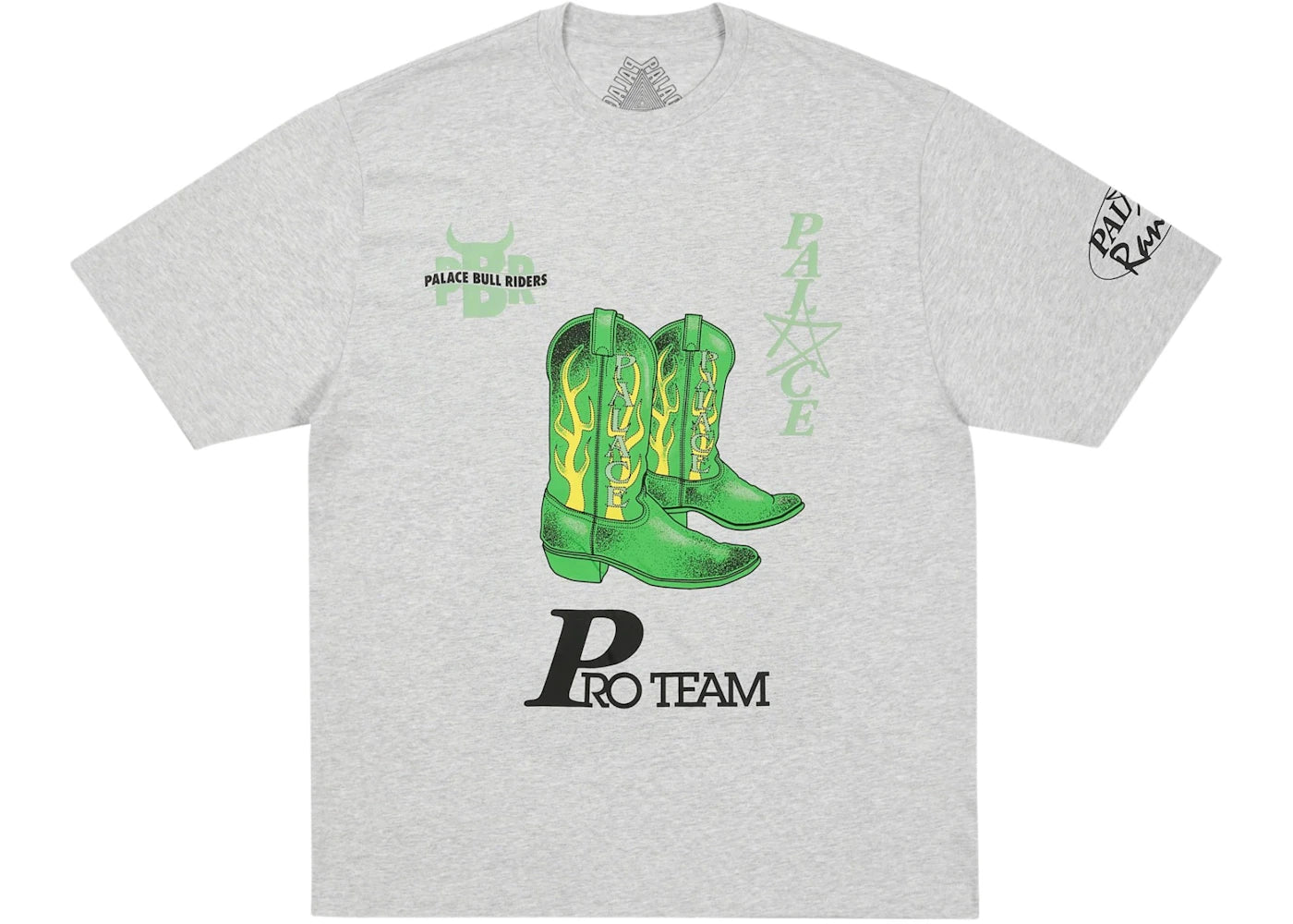 Palace Rodeyo T-Shirt Grey Marl