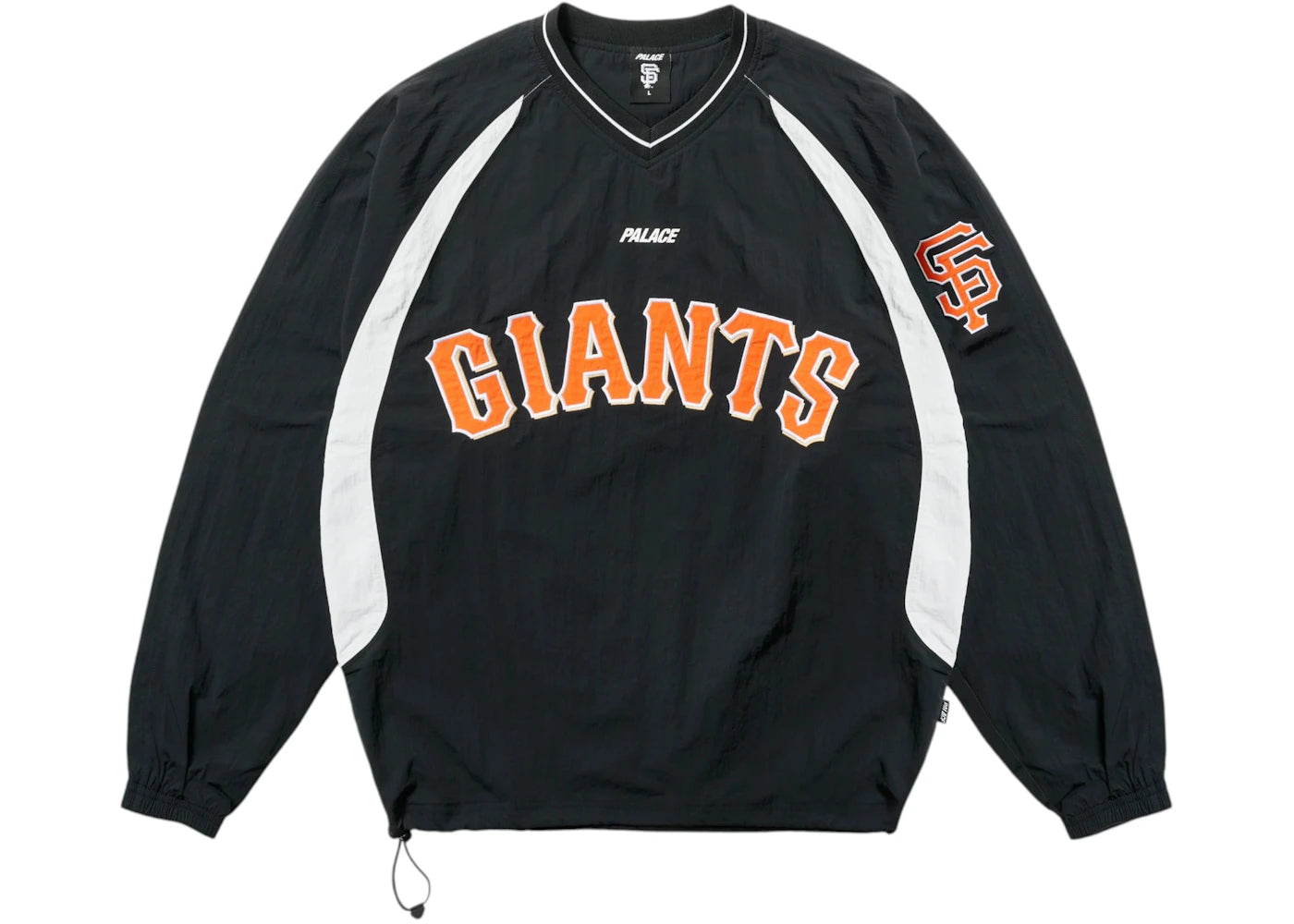 Palace San Francisco Giants Shell Crew Sweatshirt Black