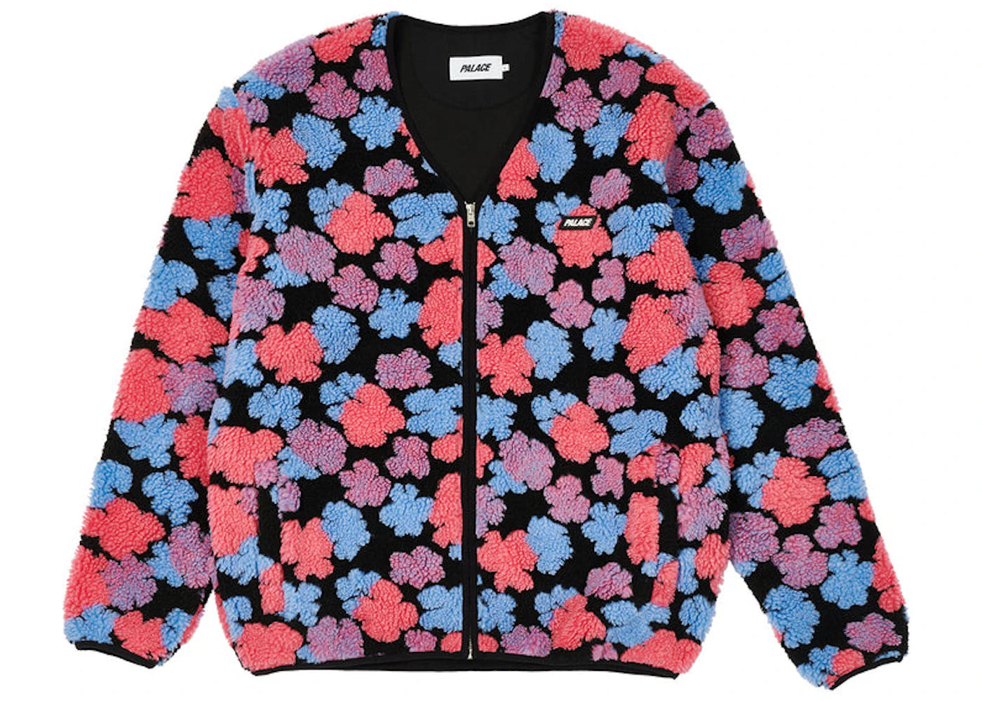 Palace Shearling Cardigan Multi
