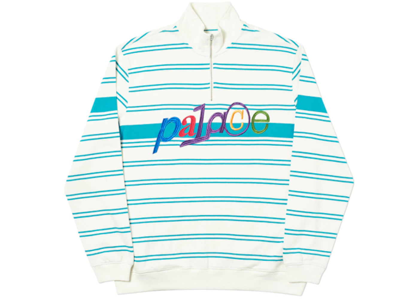 Palace Space Cadet 1/4 Zip White