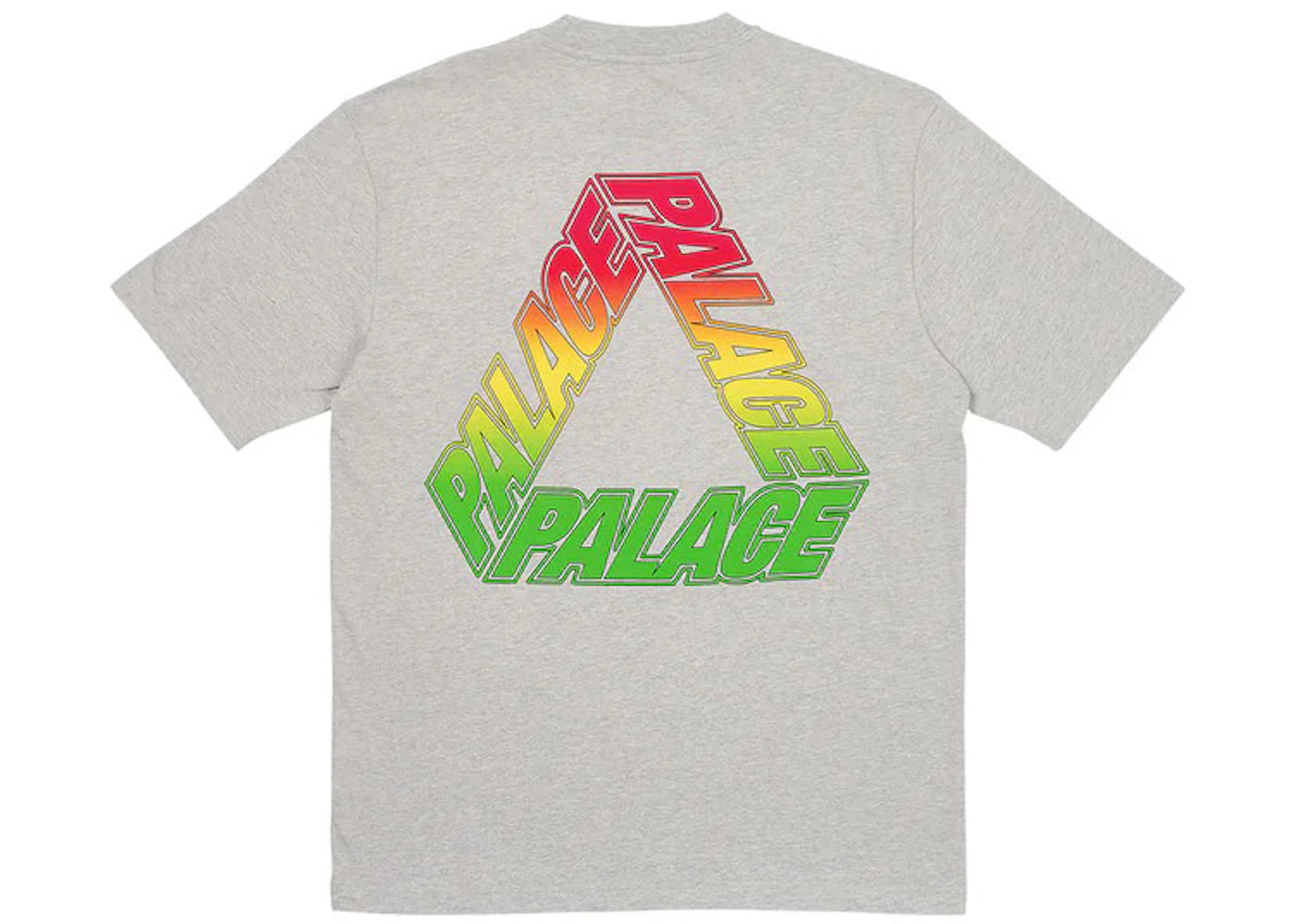 Palace Spectrum P3 T-Shirt Grey Marl