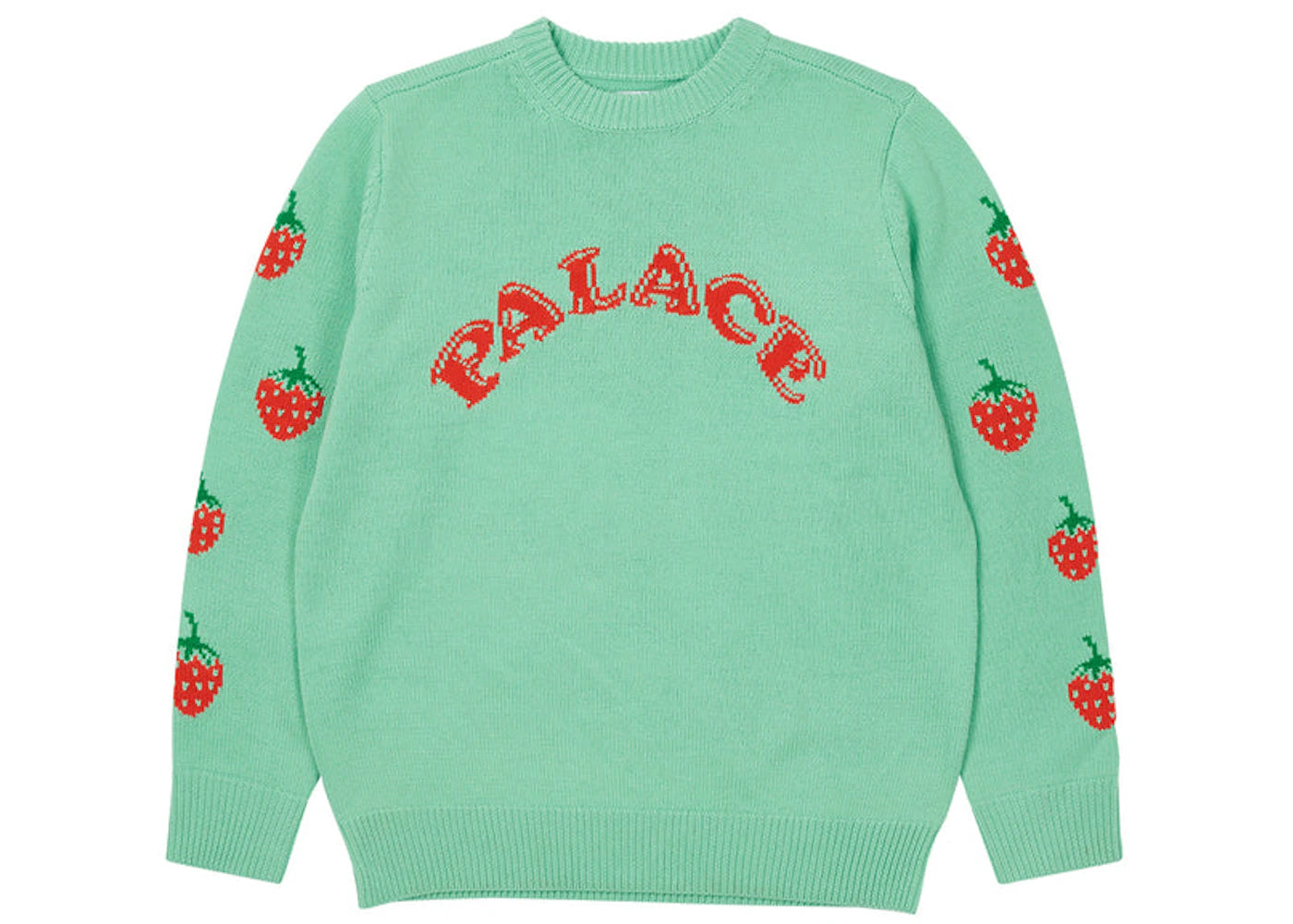 Palace Strawberry Knit Green