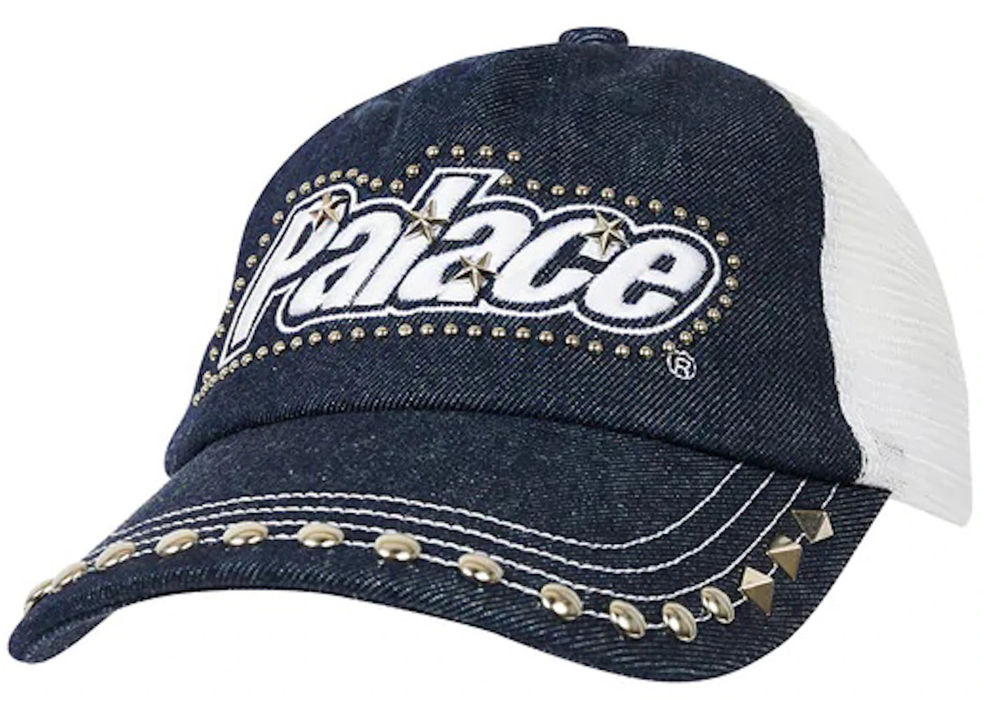 Palace Studded Denim Trucker Indigo