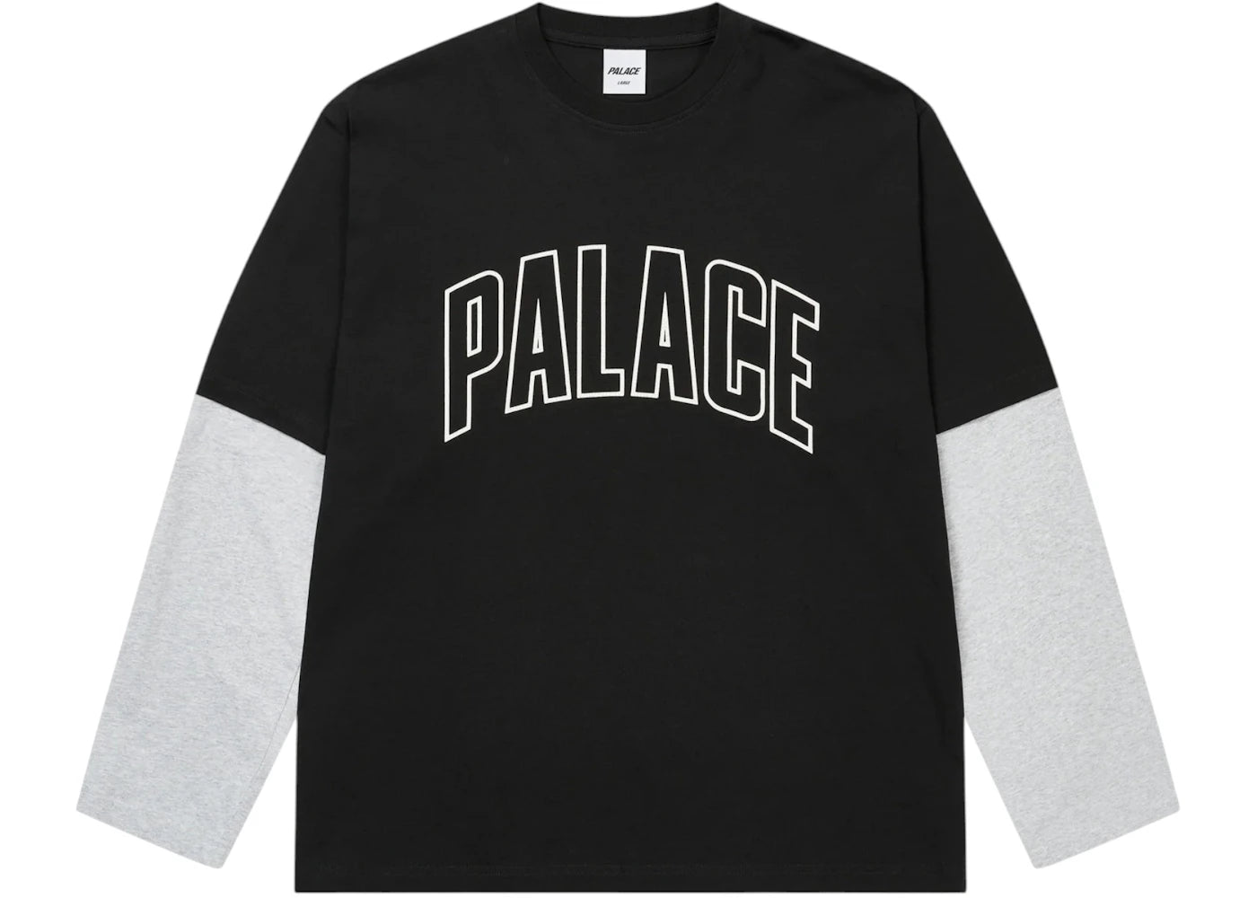 Palace Surprisingly Longsleeve Black/Grey Marl
