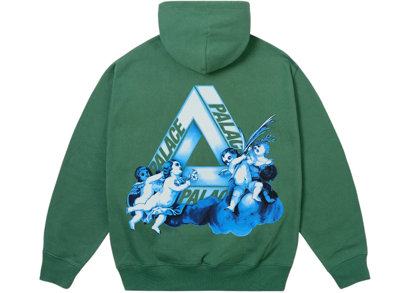 Palace Tri-Angelic Hood Racey Green