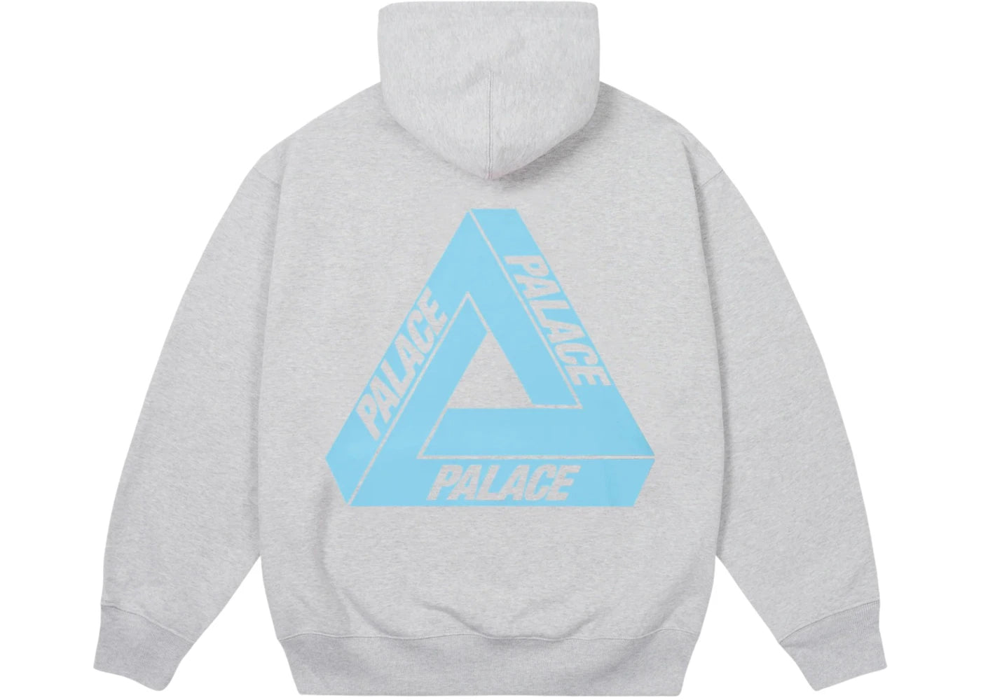 Palace Tri-Ferg Hood Grey Marl