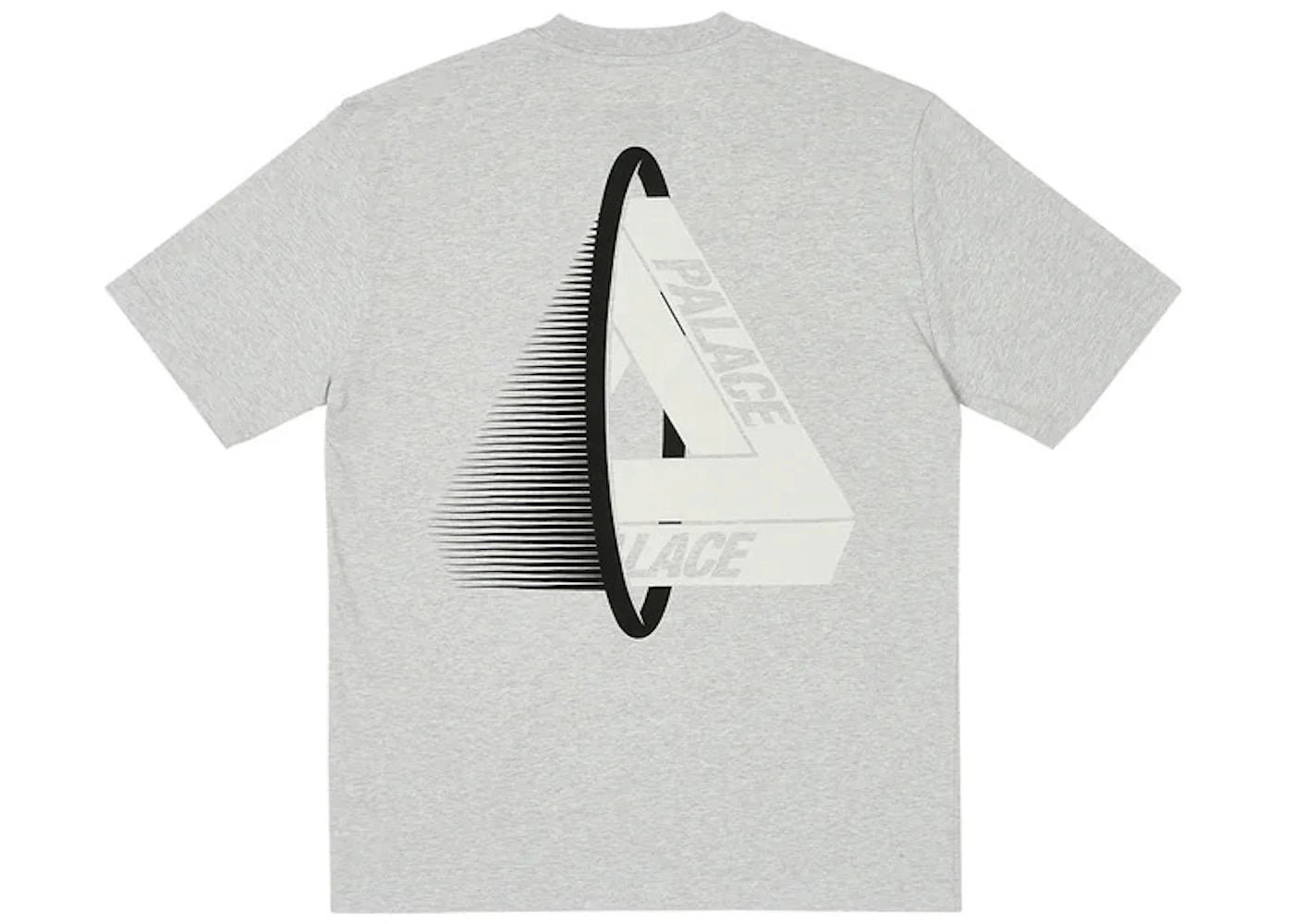 Palace Tri-Void T-Shirt Grey Marl