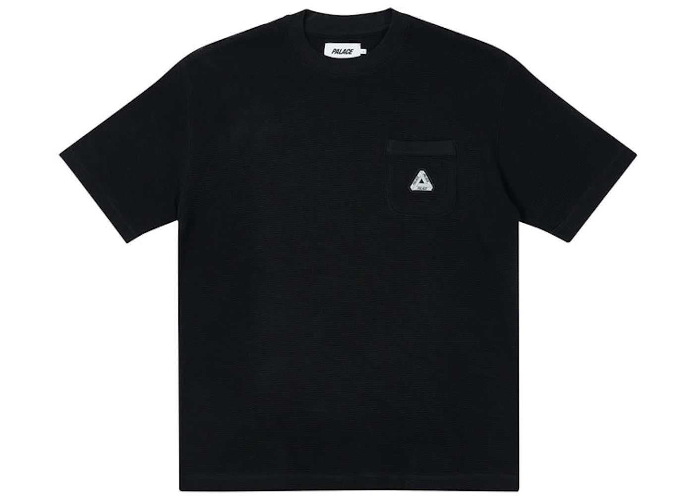 Palace Waffle Overlock T-shirt Black