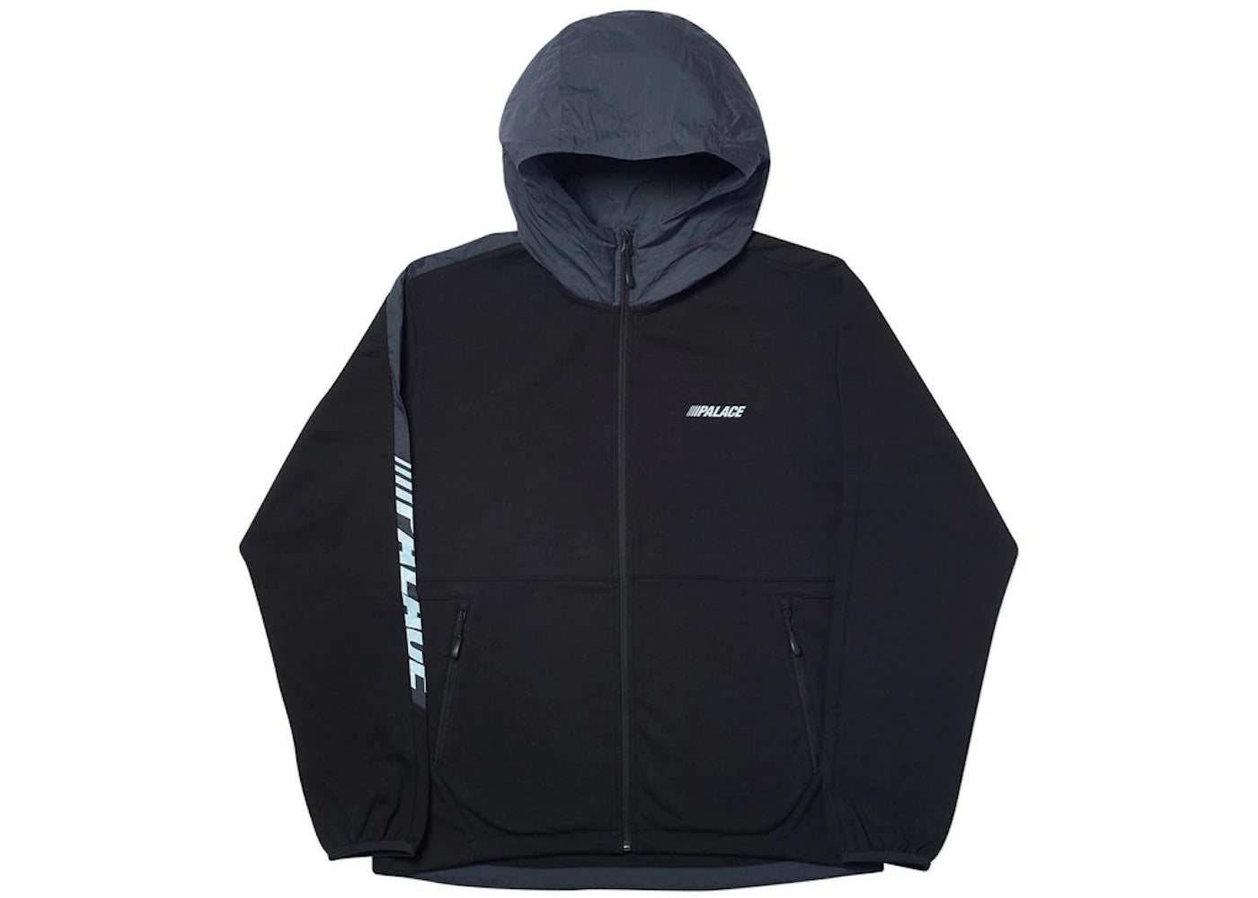Palace Waximum Echo Tech Fleece Hood Black