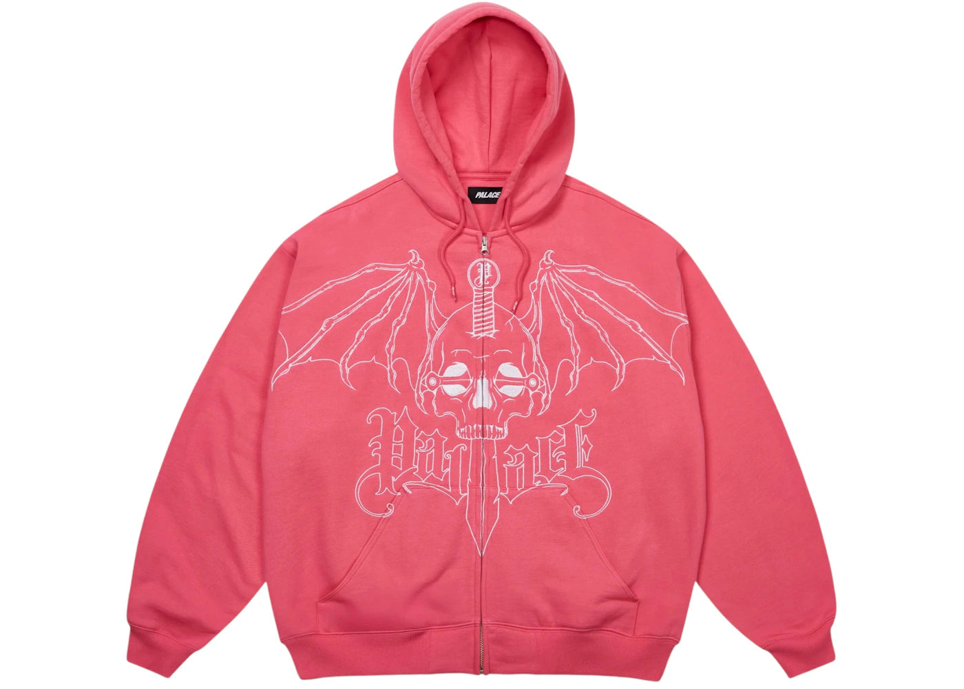 Palace Wingspan Triple Stitch Hood Posh Pink