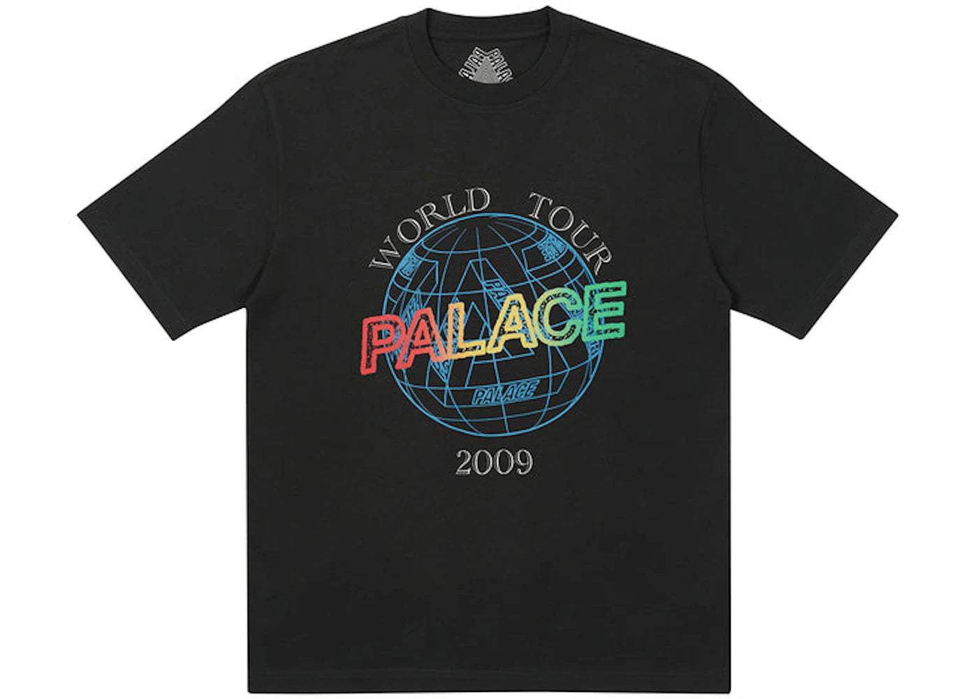 Palace World Tour T-shirt Black