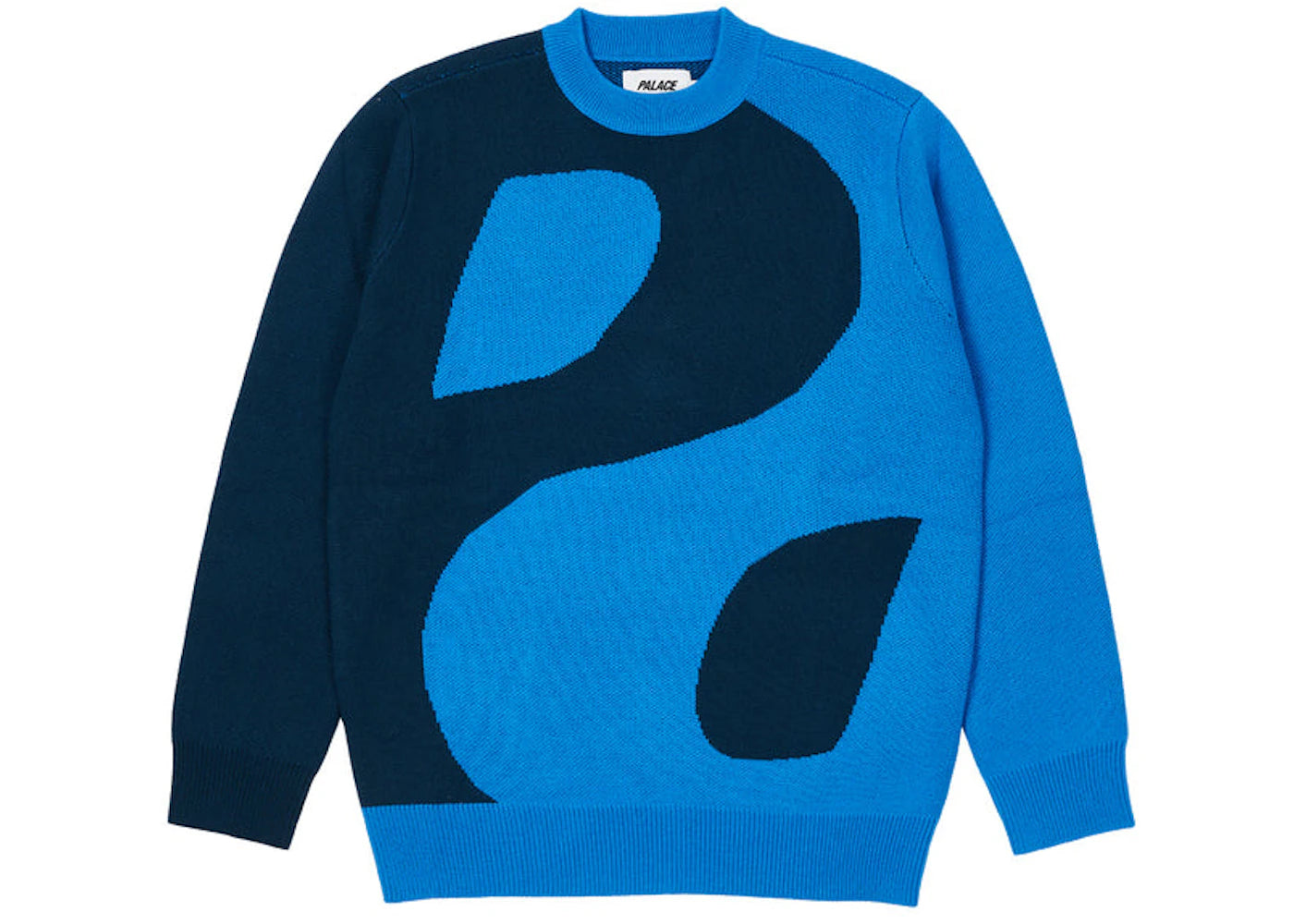Palace Yin Yang Knit Blue Tonal