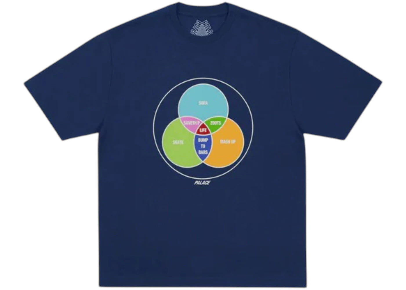 Palace Zen Diagram T-Shirt Navy