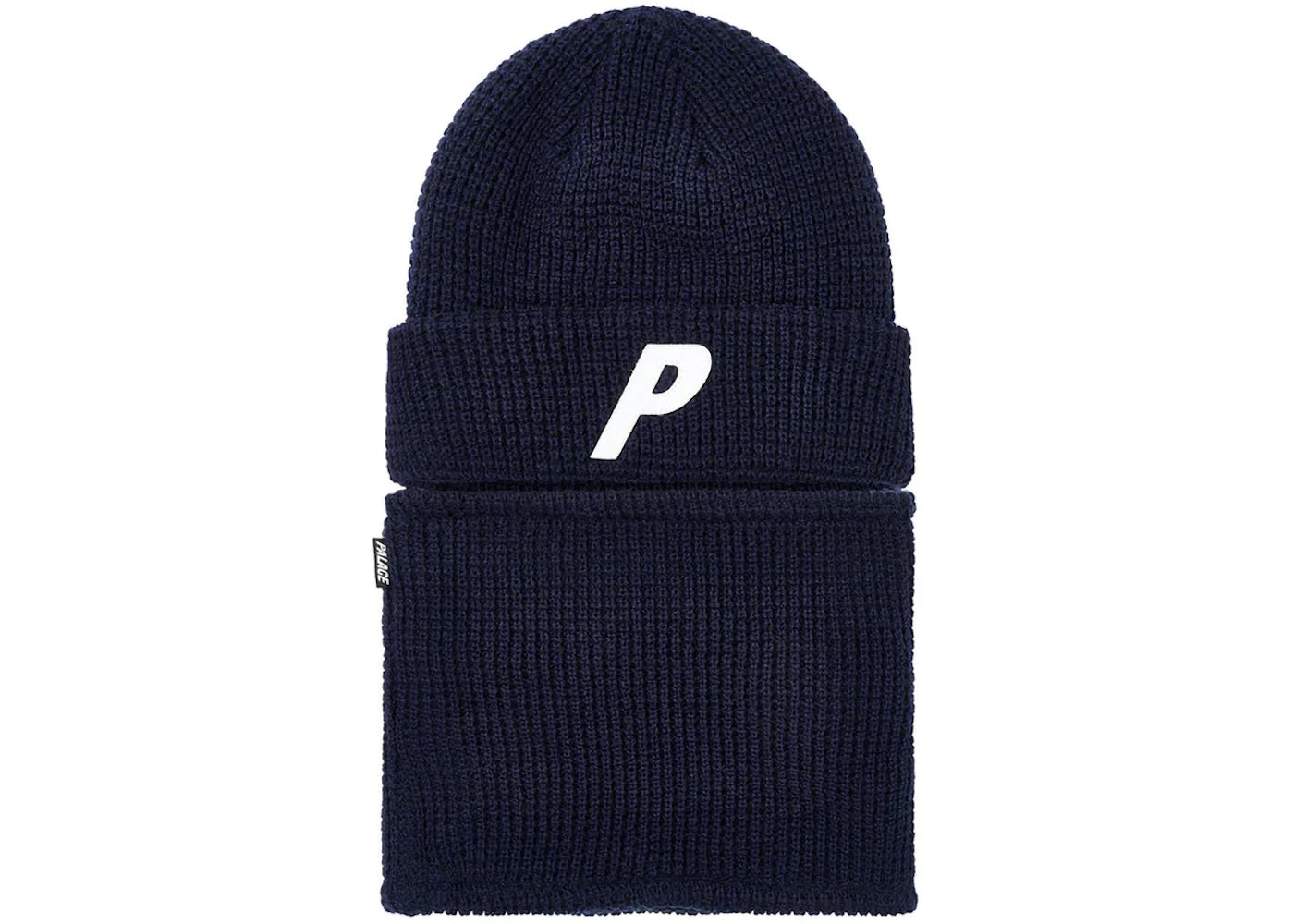 Palace Zip Off Facewarmer P Beanie Navy
