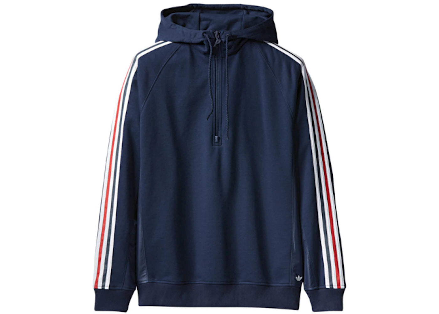 Palace adidas French Terry Hoodie Night Indigo/White