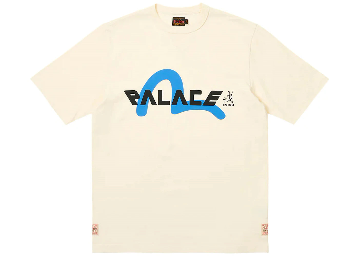 Palace x Evisu Logo T-Shirt White