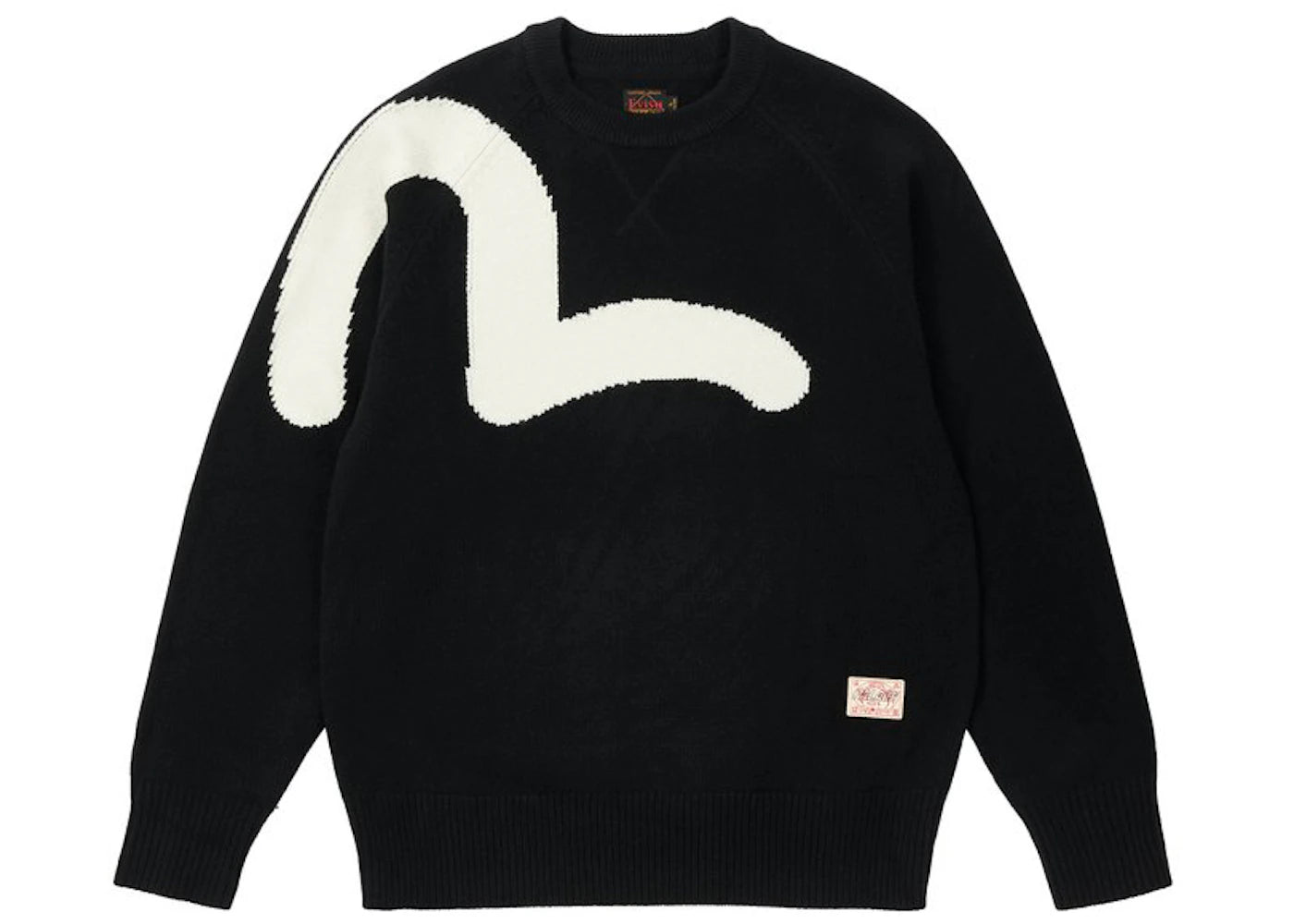 Palace x Evisu Seagull Knit Black