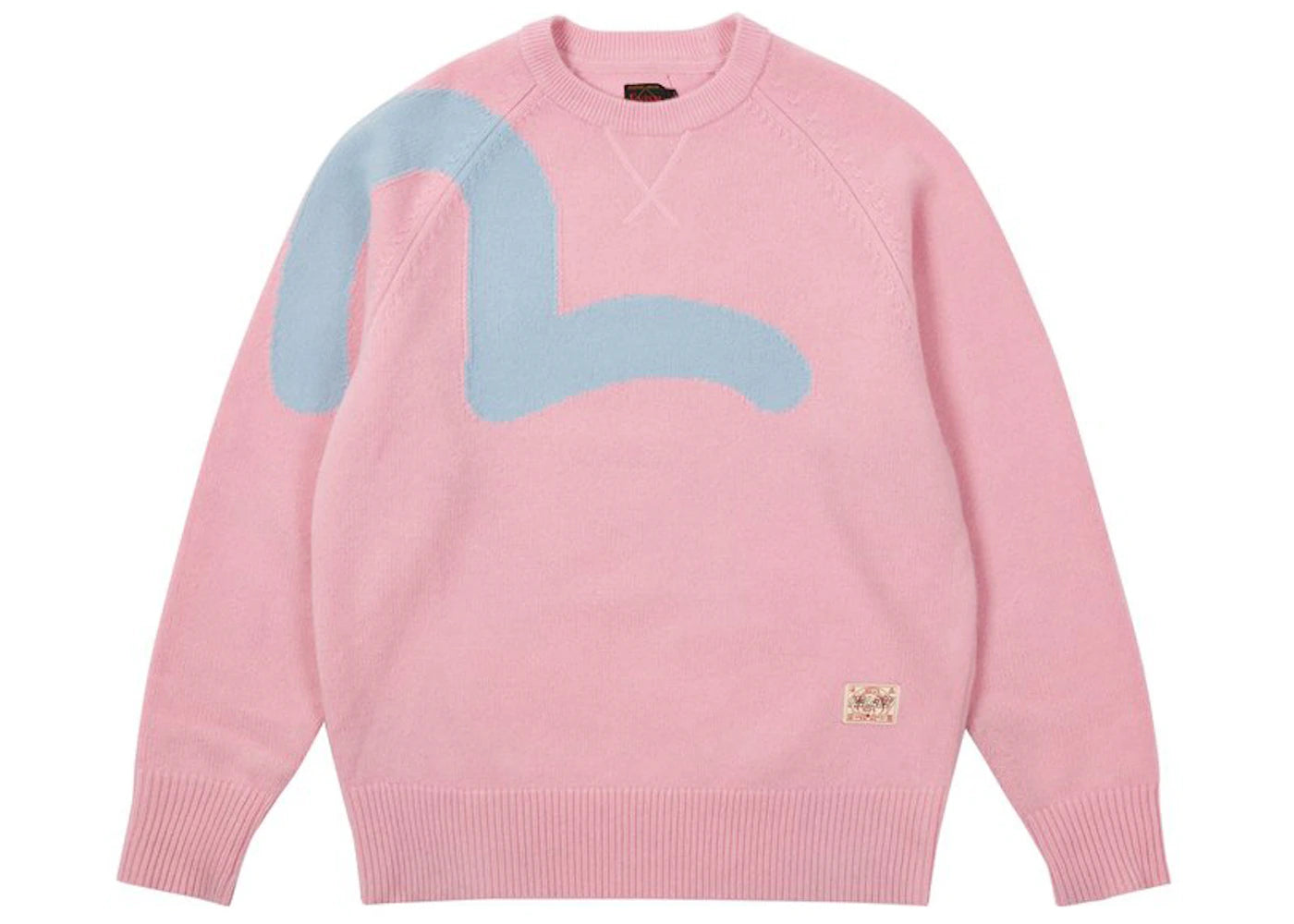 Palace x Evisu Seagull Knit Pink Nectar