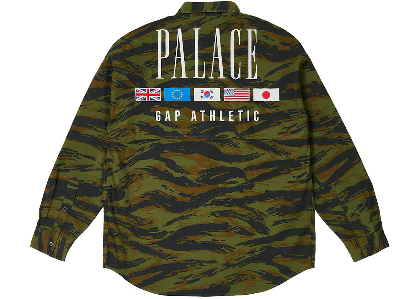 Palace x Gap Drop Shoulder Oxford Shirt Camo