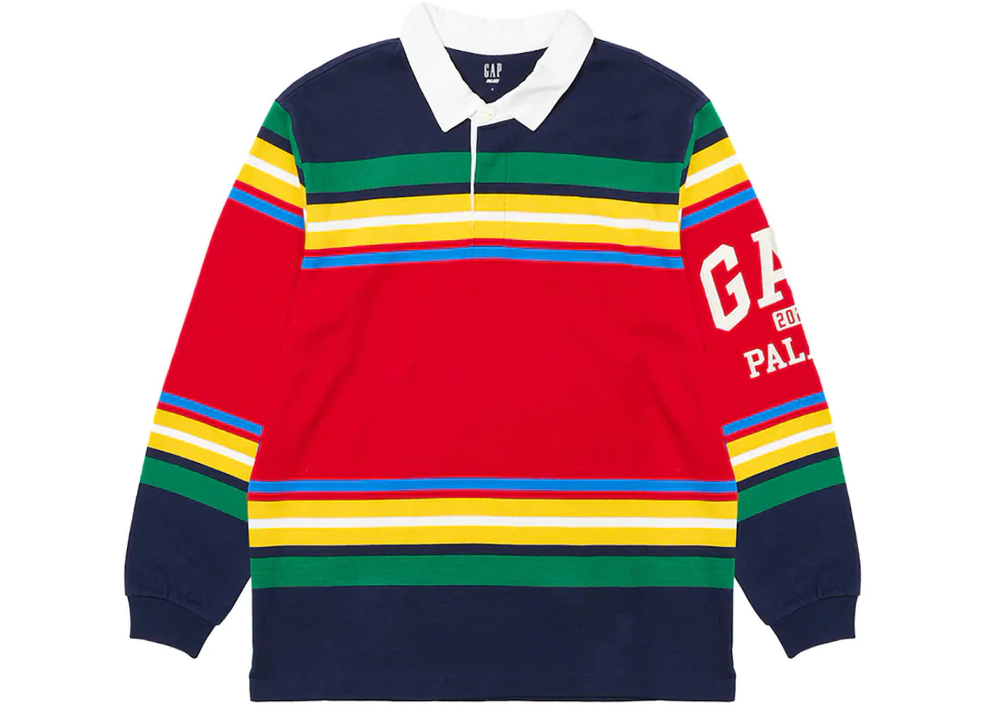 Palace x Gap Rugby Shirt Multi