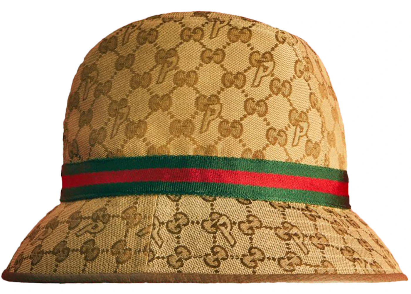 Palace x Gucci GG-P Canvas Web Logo Fedora Beige