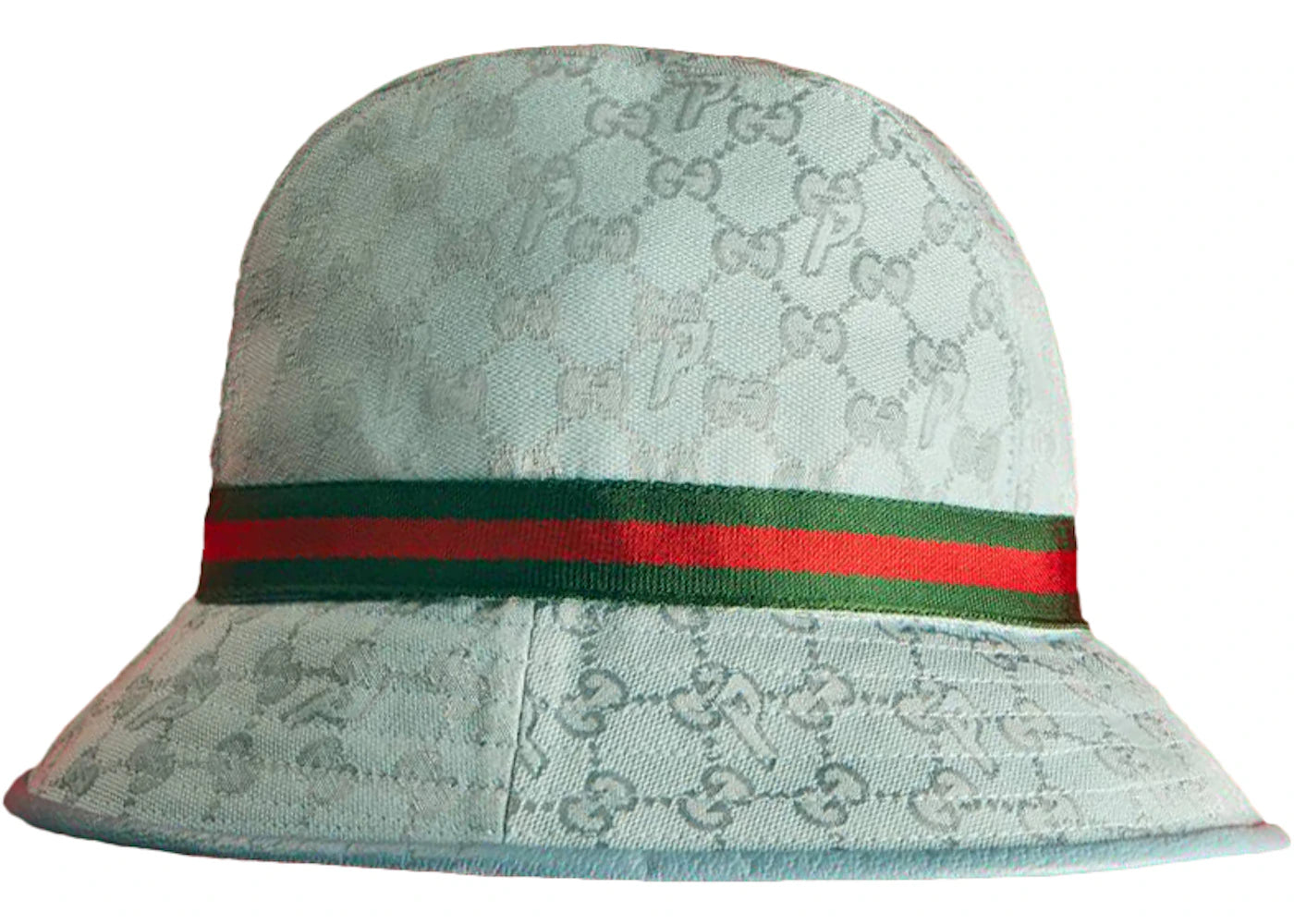 Palace x Gucci GG-P Canvas Web Logo Fedora Pale Blue