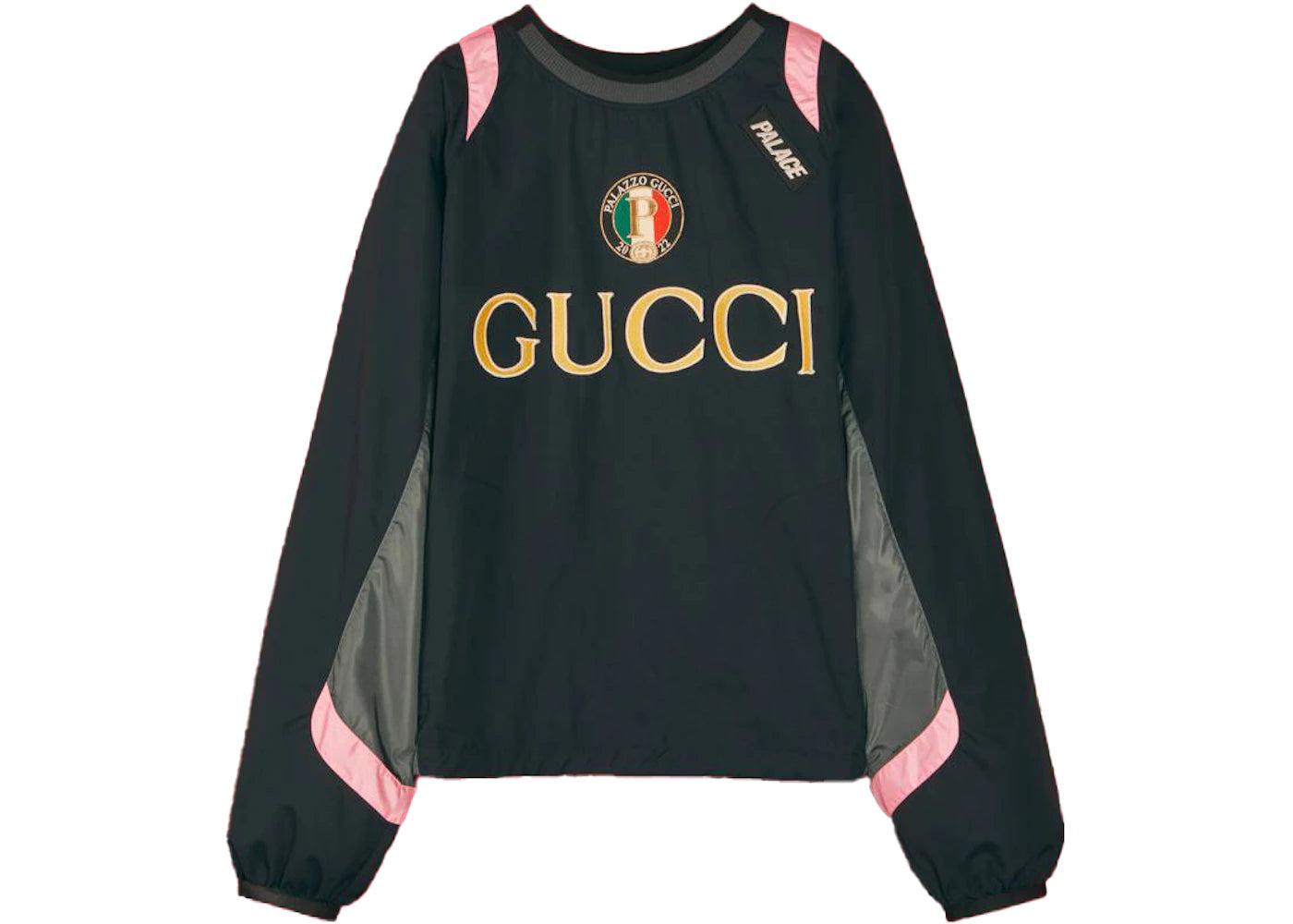 Palace x Gucci Nylon Patches Track Jacket Black