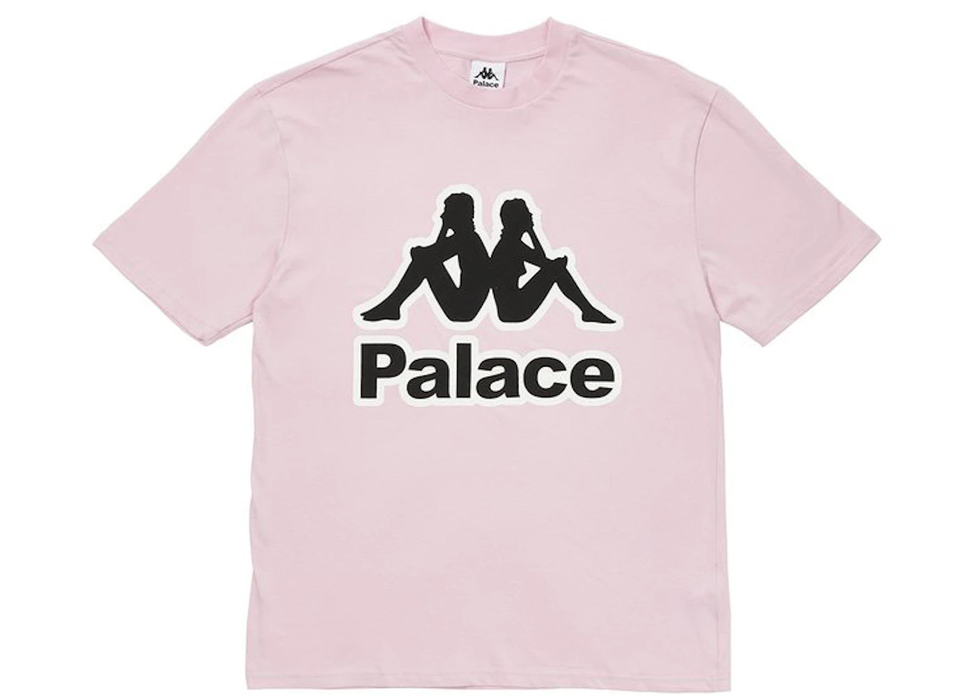 Palace x Kappa T-shirt Pink