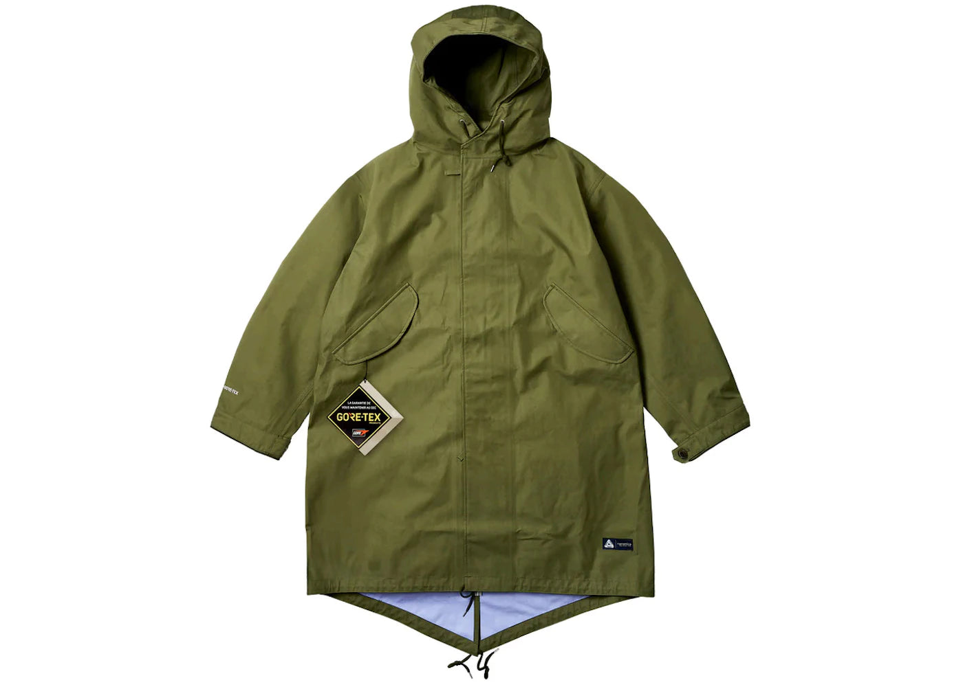 Palace x Nanamica GORE-TEX Hooded Coat Sage Green