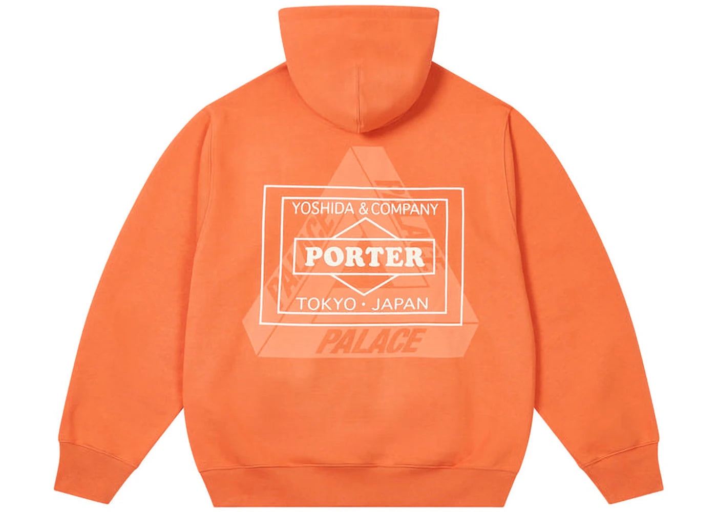 Palace x Porter Logo Hood Orange