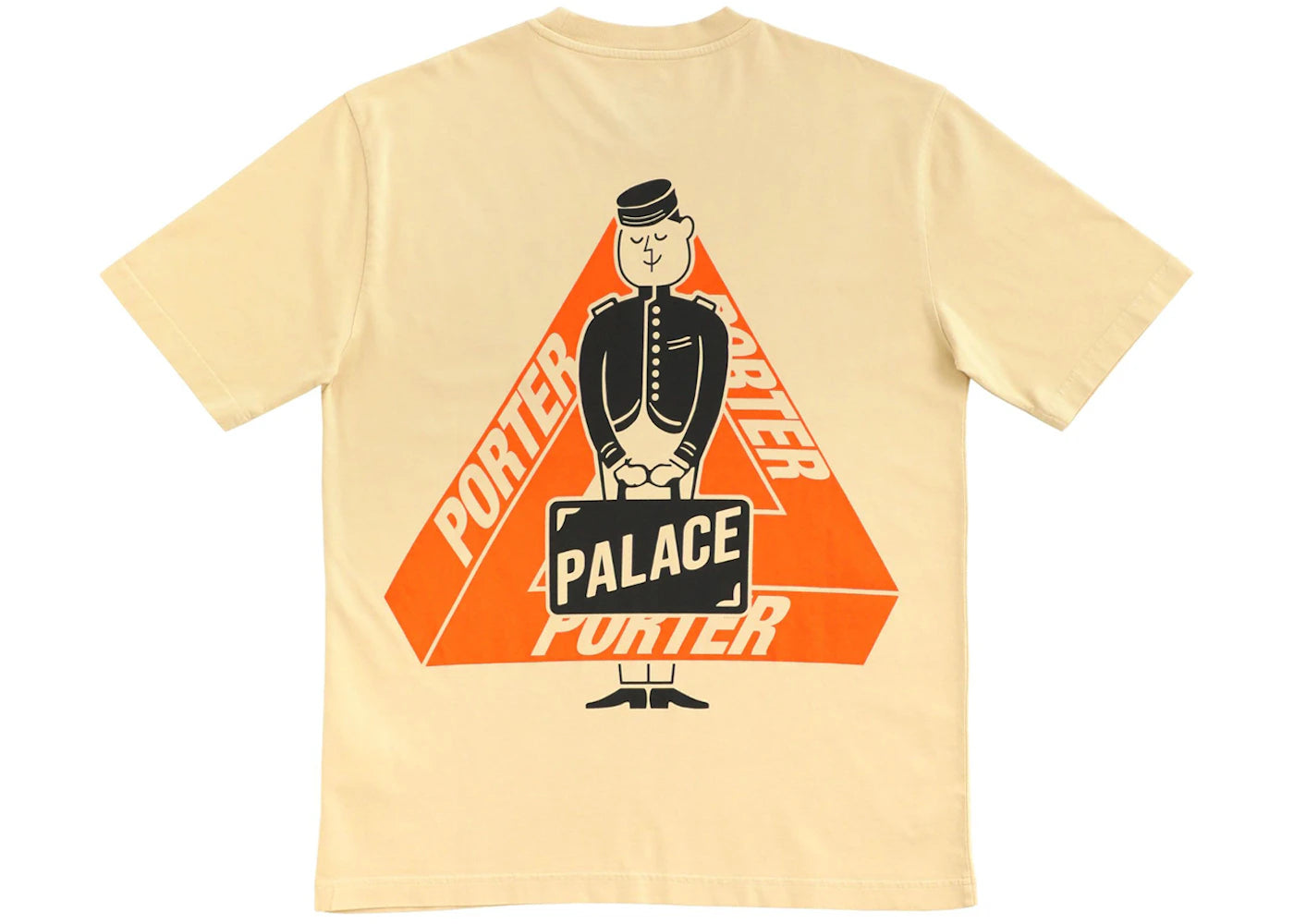 Palace x Porter Tri Ferg Bell Boy T-Shirt Beige